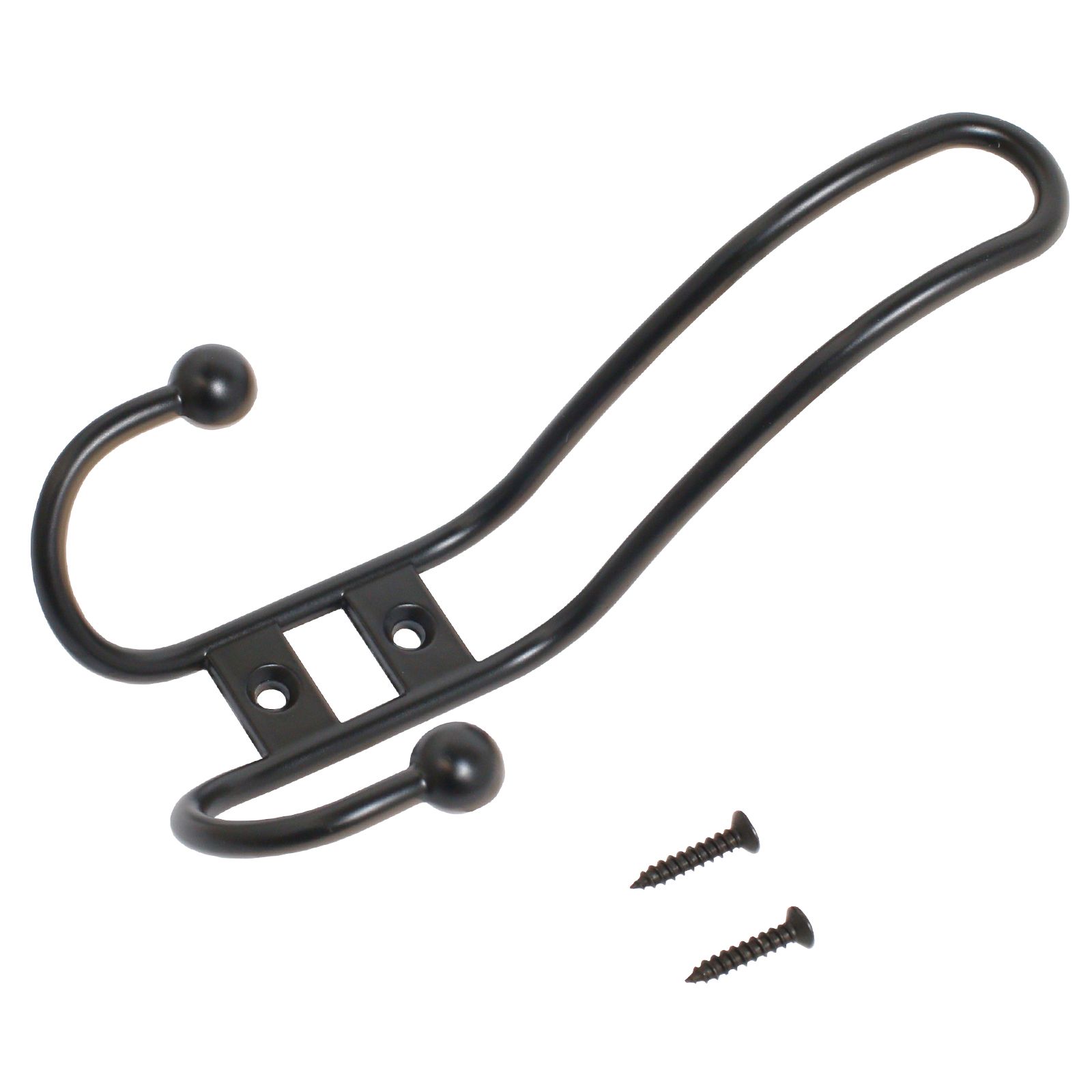 Крючок-вешалка StahlBuro 208 A BL матовый черный