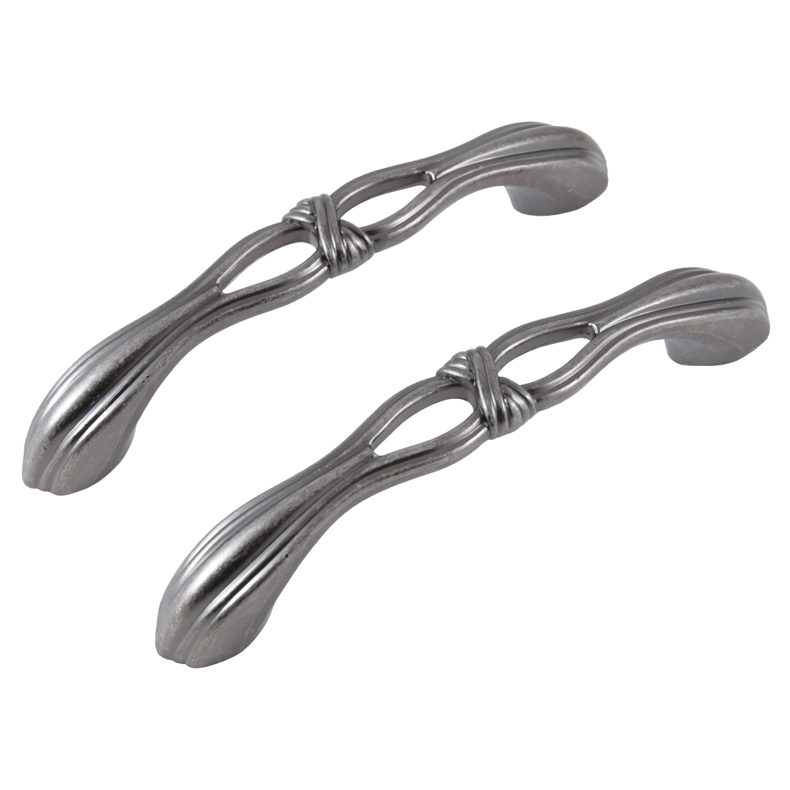 Ручка-скоба мебельная StahlBuro C2533-96 2шт., AS состаренное серебро