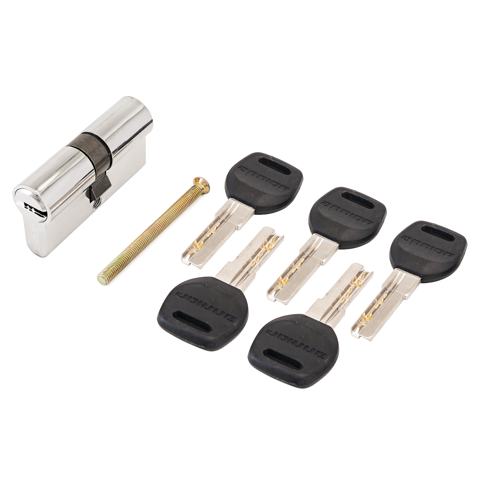 Цилиндровый механизм АЛЛЮР HD F 60-5К CP (30x30) хром