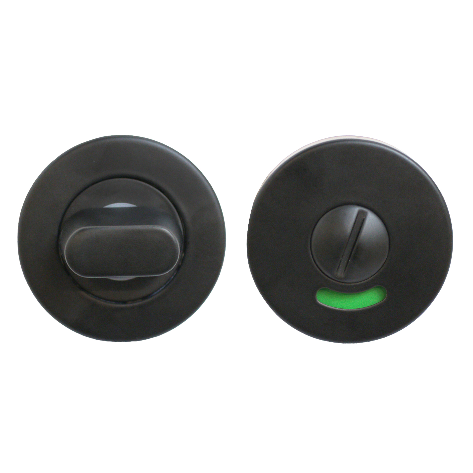 Сантехническая завертка к ручкам СТАНДАРТ 02WC SS BLACK ЧЕРНАЯ INOX нержавеющая сталь