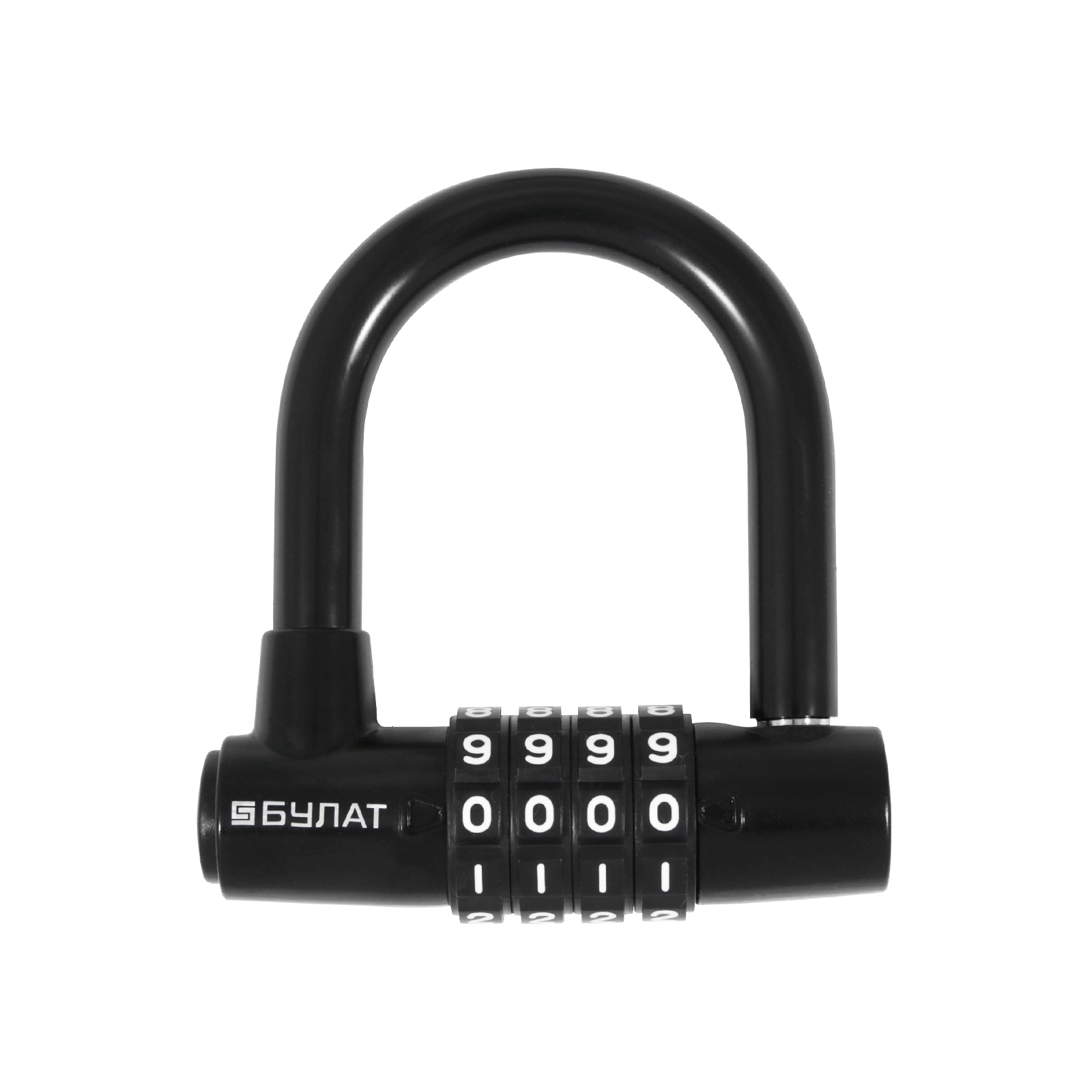 Замок навесной БУЛАТ ВС 944 кодовый черный