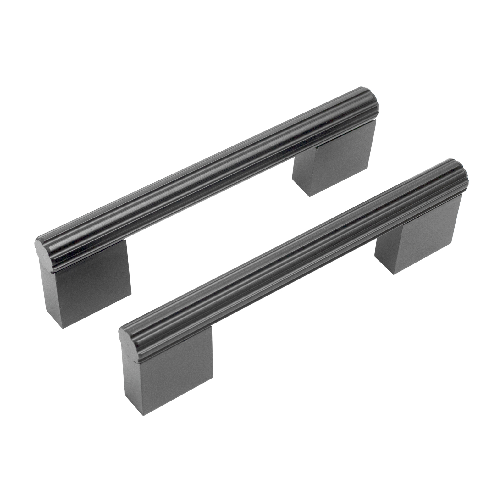 Ручка-скоба мебельная StahlBuro AP2313-96 2шт., BL матовый черный