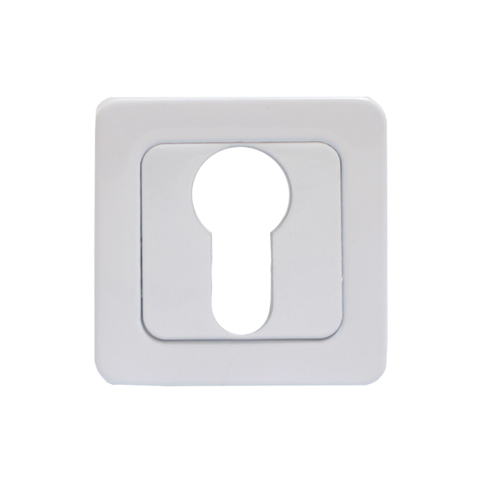 Накладка для ц/м АЛЛЮР АРТ ET-S1 W / W(421111) матовый белый