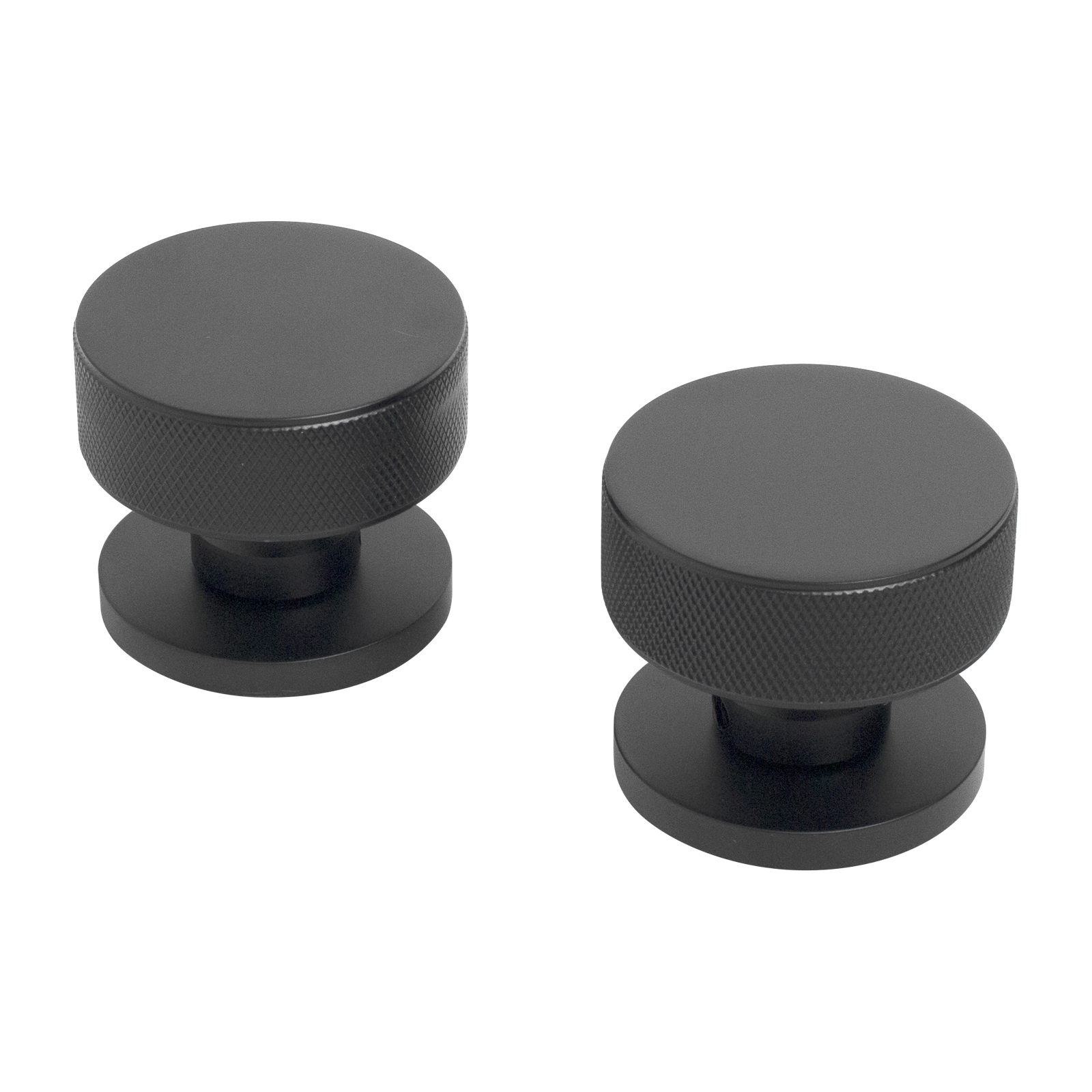 "Комплект ручек ALLUR ART COLLECTION ""IDEALE"" BL (57150) матовый черный "