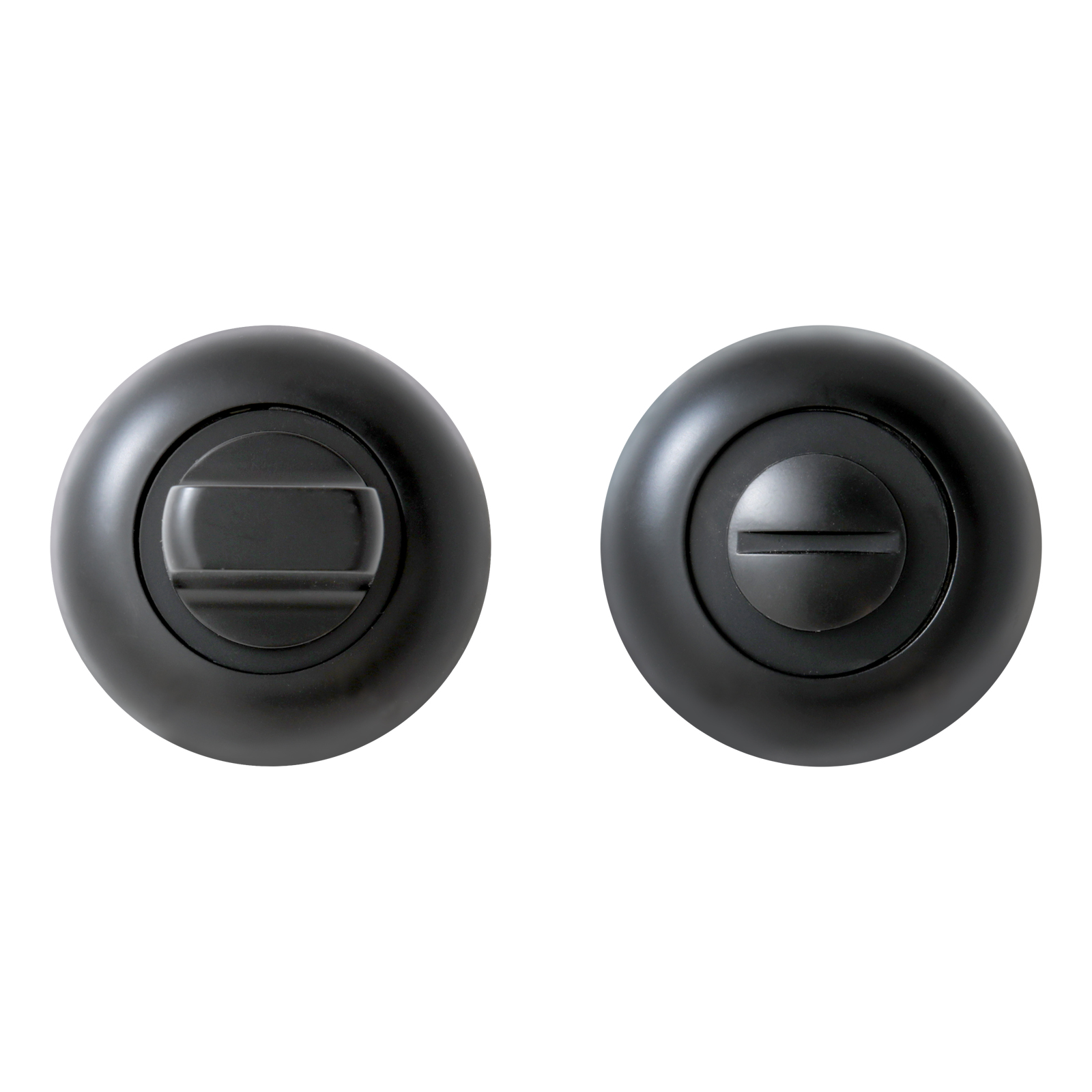 Сантехническая завертка к ручкам СТАНДАРТ P-BK-R1 BL матовый черный