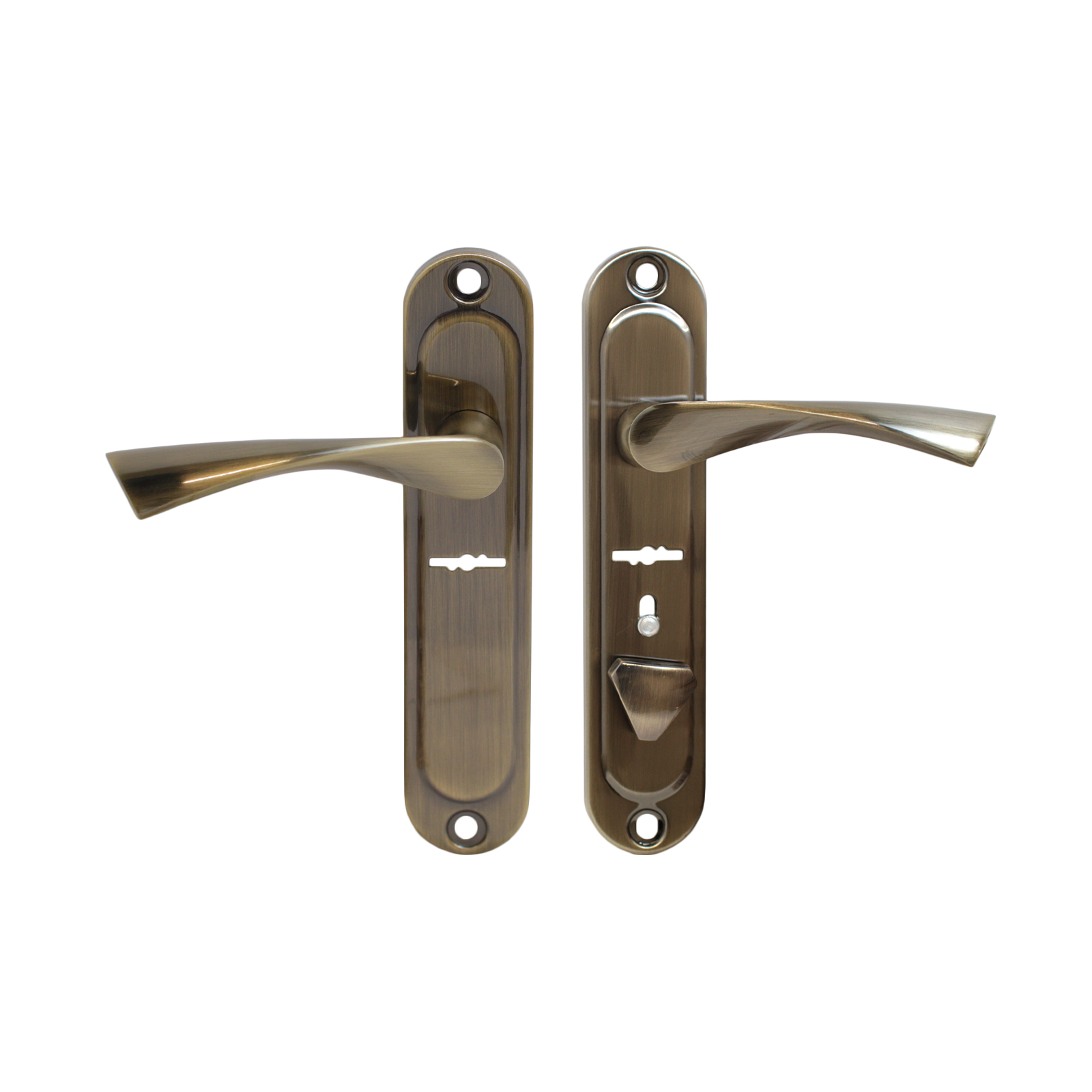 Комплект ручек АЛЛЮР 03S AB L лев