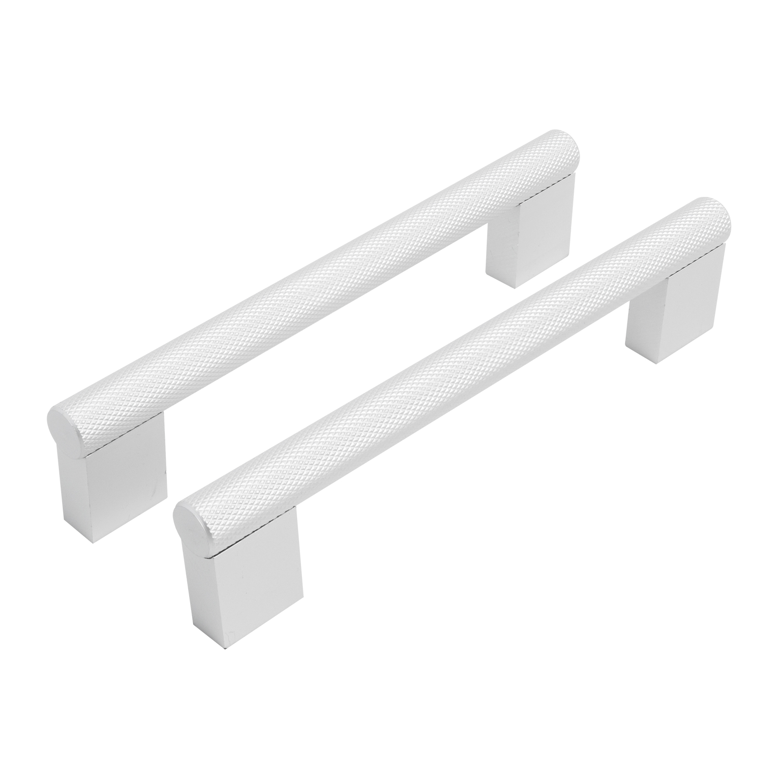 Ручка-скоба мебельная StahlBuro AP2315-128 2шт., W матовый белый хром