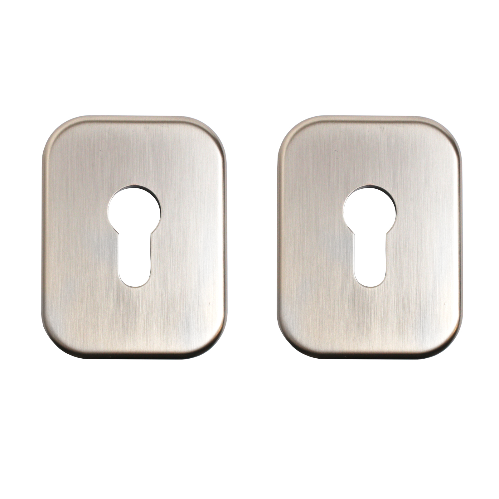 Накладка для ц/м (пара) БУЛАТ НДЦ 04.08 ФОРТЕ  матовый никель