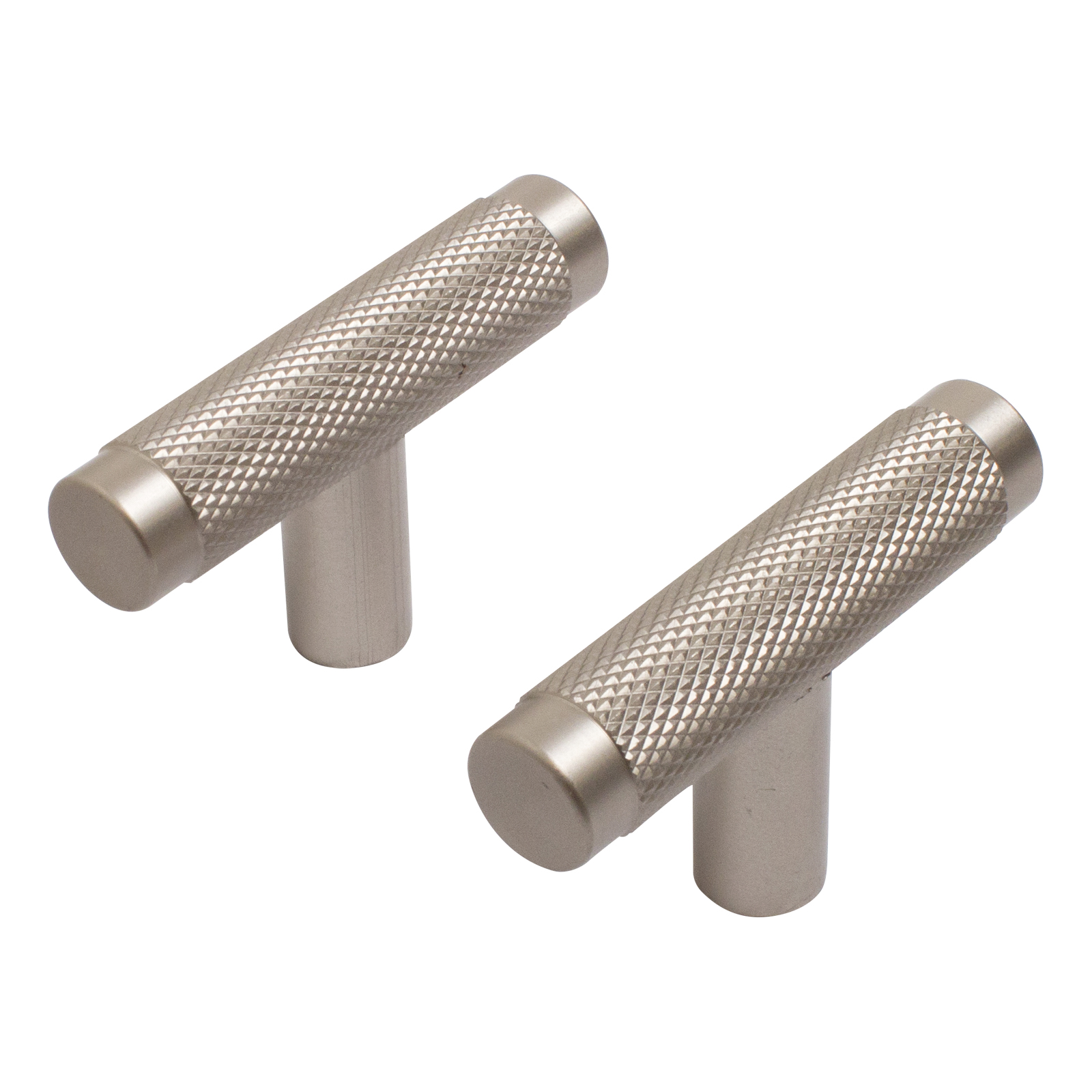 Ручка-кнопка мебельнаяStahlBuro AP2308 2шт., SN сатин