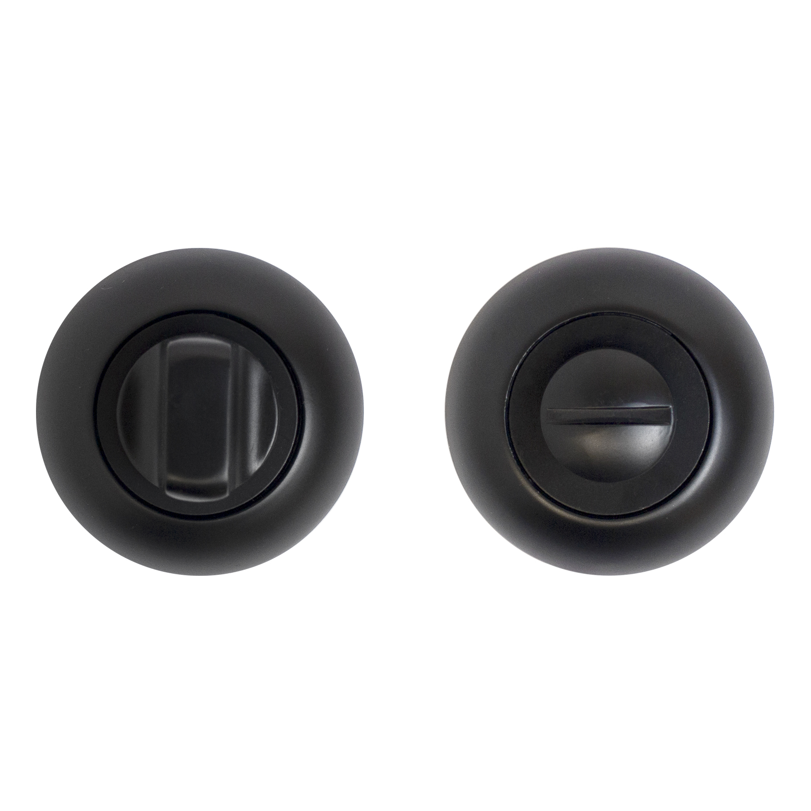 Сантехническая завертка к ручкам СТАНДАРТ BK-R1 BL матовый черный