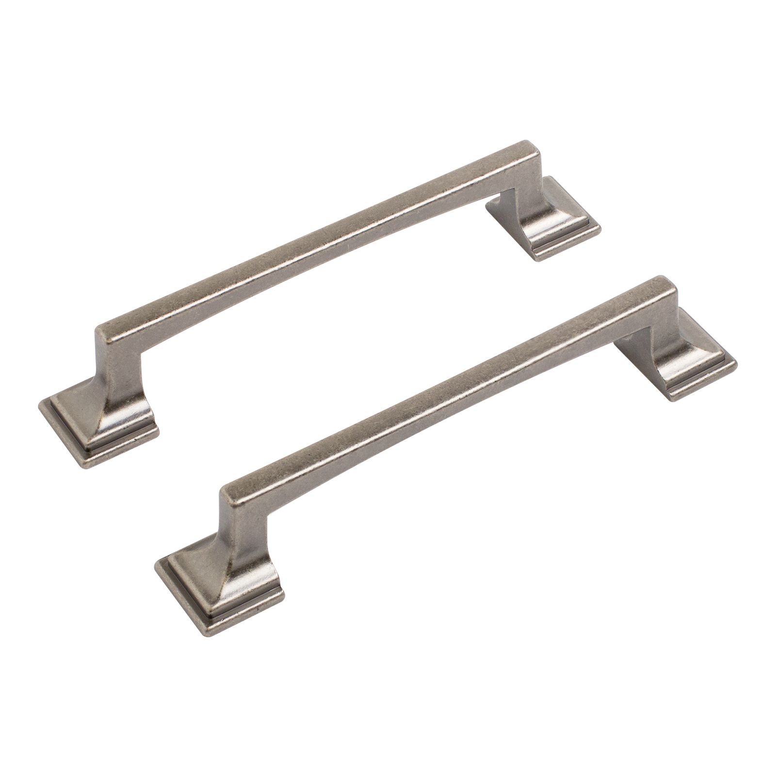 Ручка-скоба мебельная StahlBuro C2526-128 2шт., AS состаренное серебро