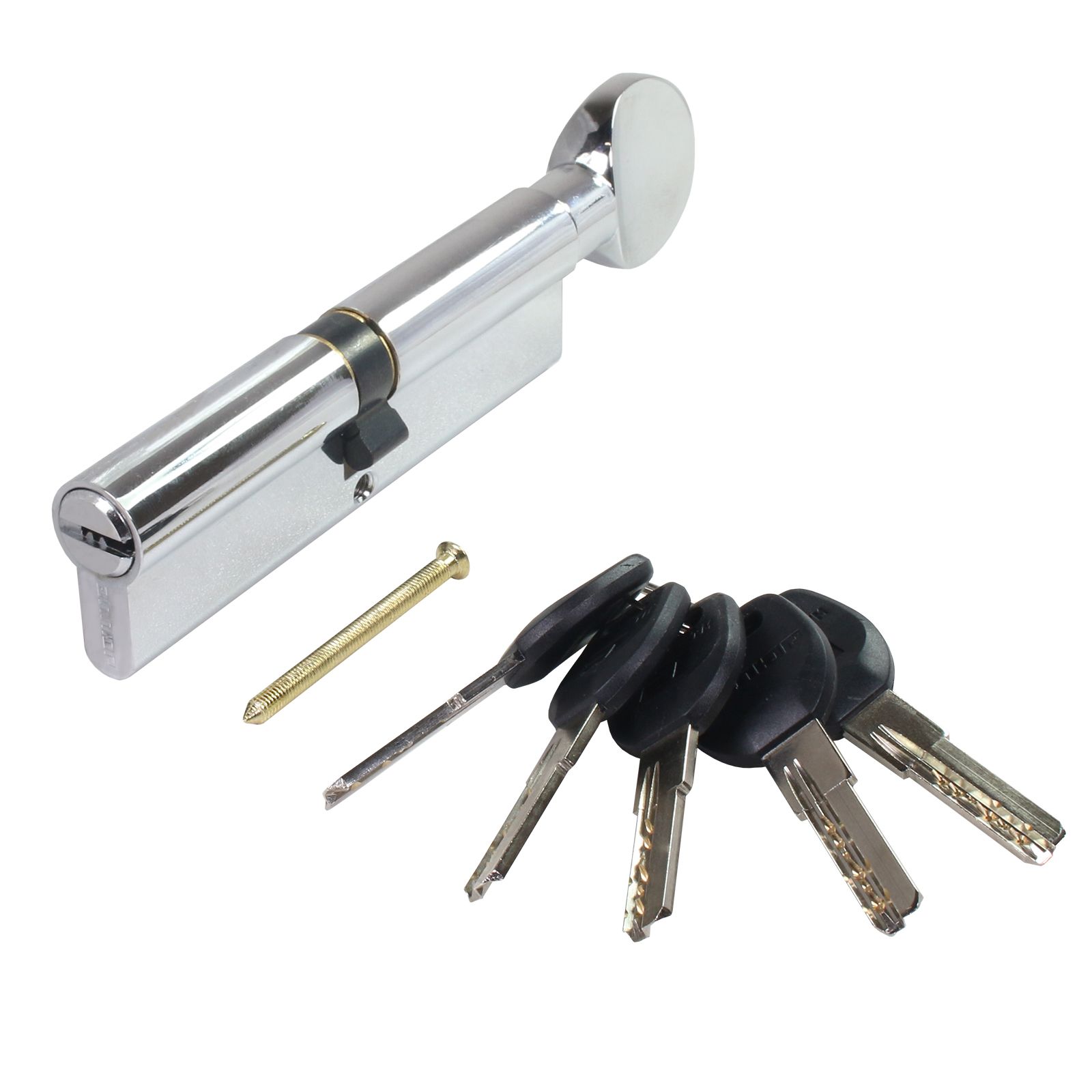 Цилиндровый механизм АЛЛЮР HD FG 110-5К CP (55x55G) хром