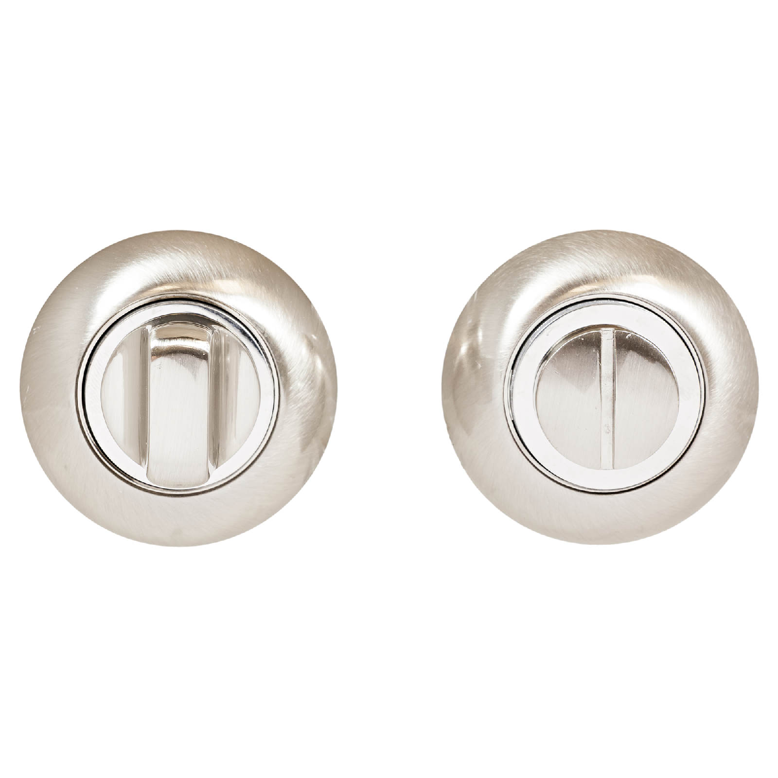 Завертка-фиксатор сантехническая для защелок, замков, задвижек к ручкам АЛЛЮР АРТ BK-R1 SN (3182) никель матовый