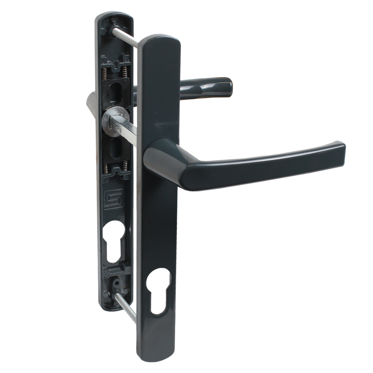 Ручка на планке БУЛАТ РФ 85.25.01.7016 УРАЛ-М антрацит