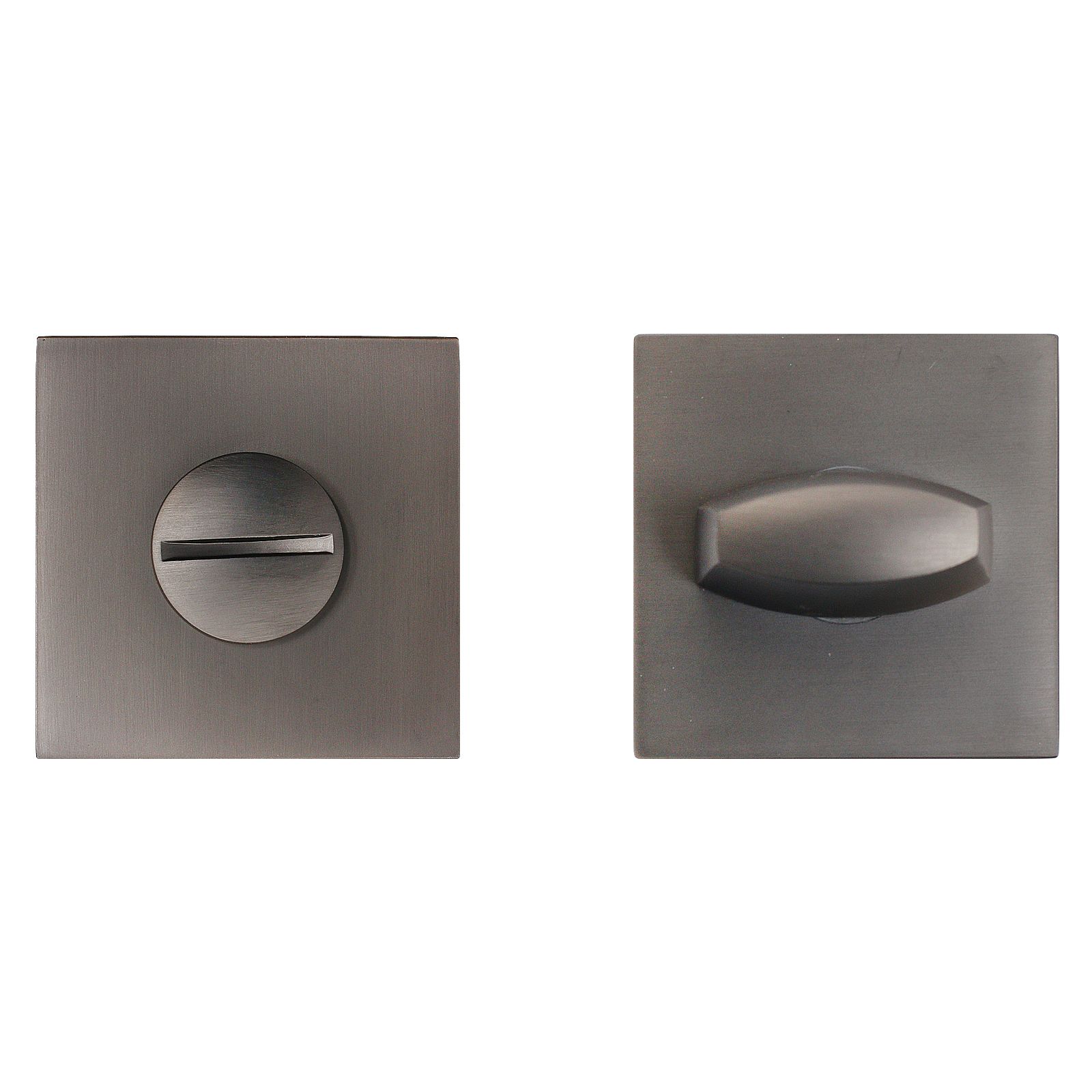 Завертка сантехническая к ручкам АЛЛЮР АРТ BK-S2 MBN(6140) графит