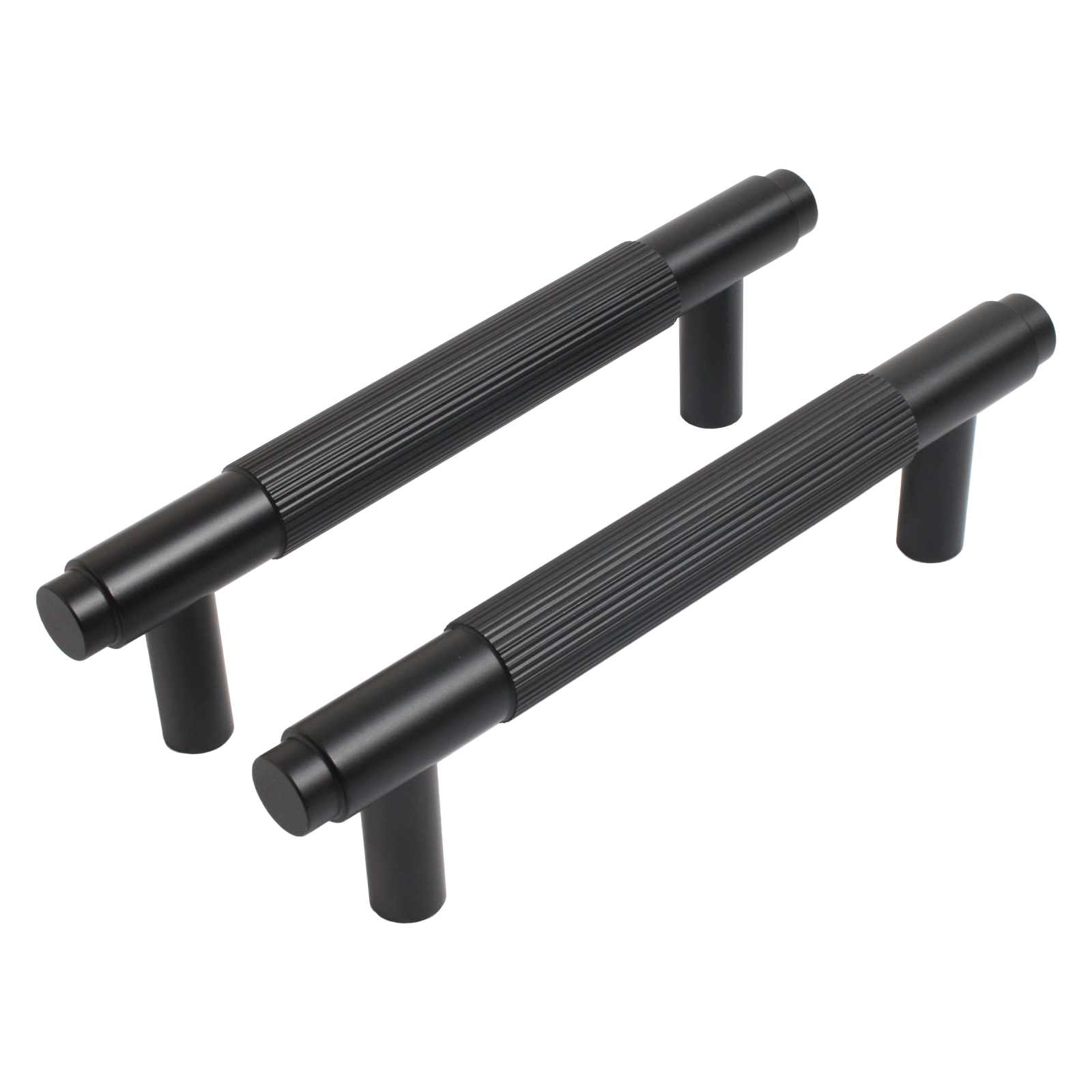 Ручка-скоба мебельная StahlBuro AP2309-96 2шт., BL черный матовый