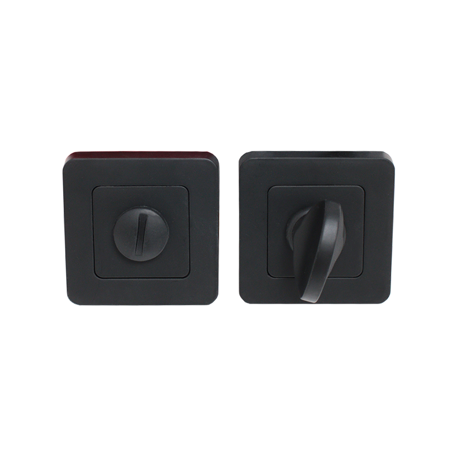 Сантехническая завертка к ручкам АЛЛЮР АРТ BK-S1 BL / BL(411515) матовый черный