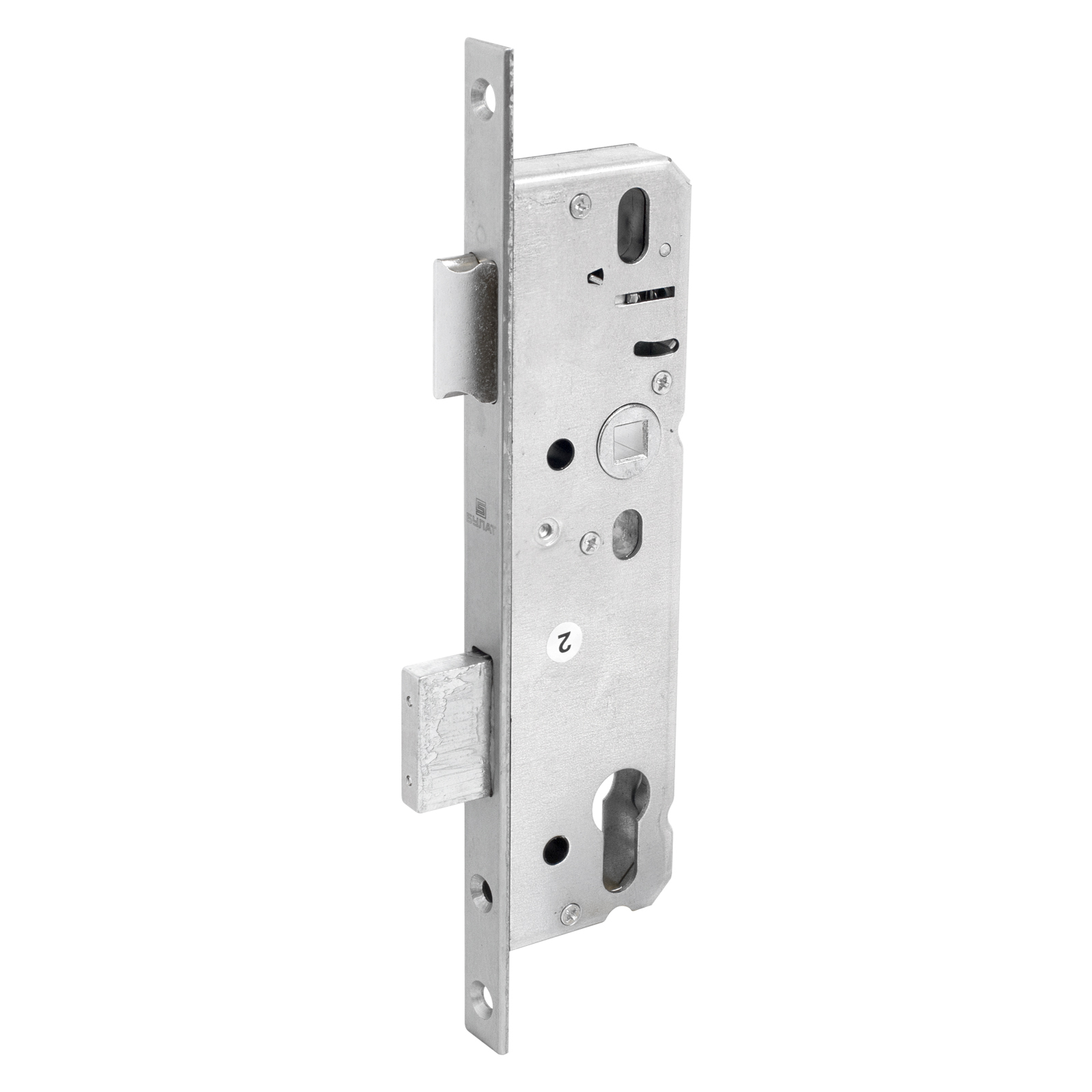 Замок врезной для узкопрофильных дверей БУЛАТ  ЗВ 4-1.35.92.16.08 )