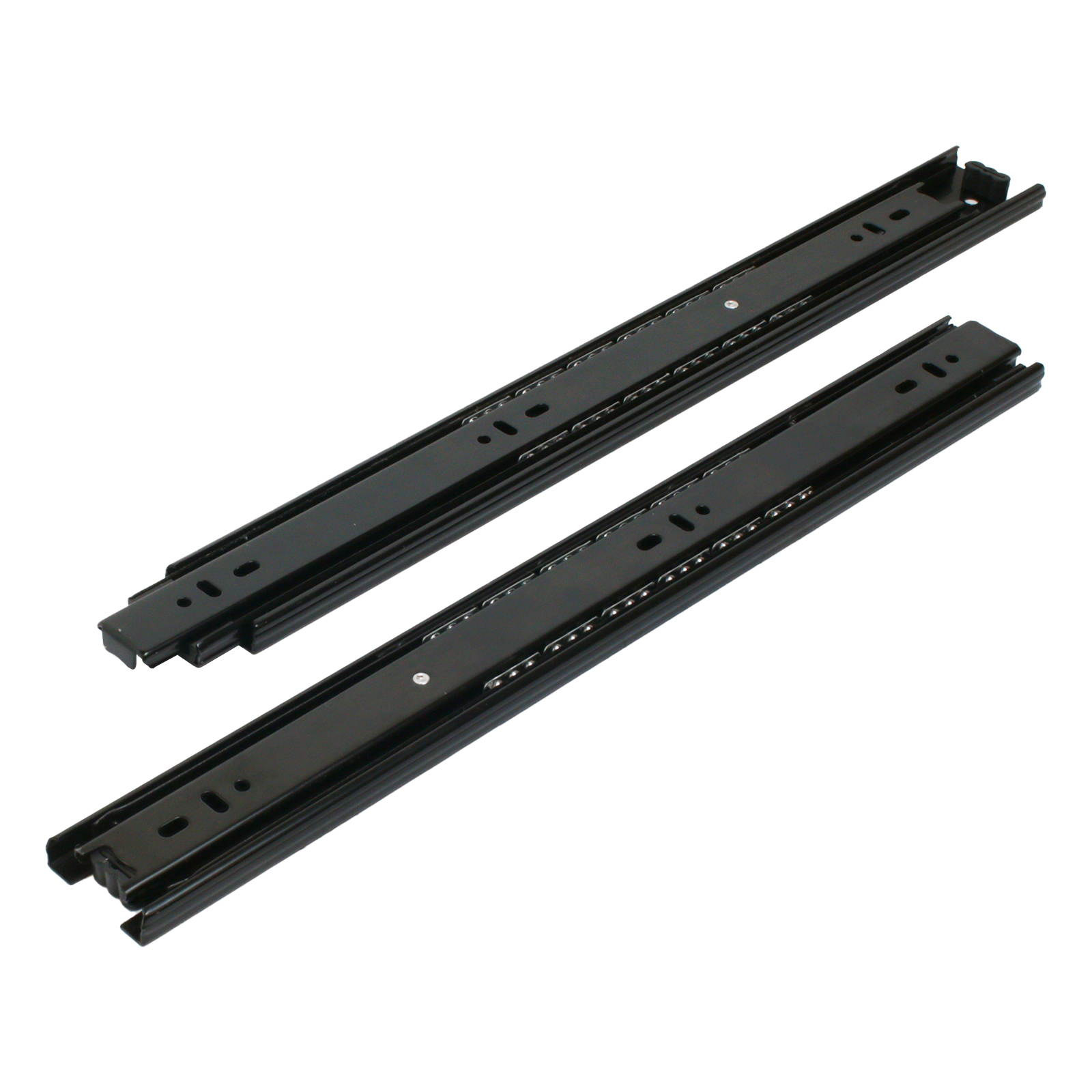 "Направляющие шариковые StahlBuro 45-400 /16""/ черный"