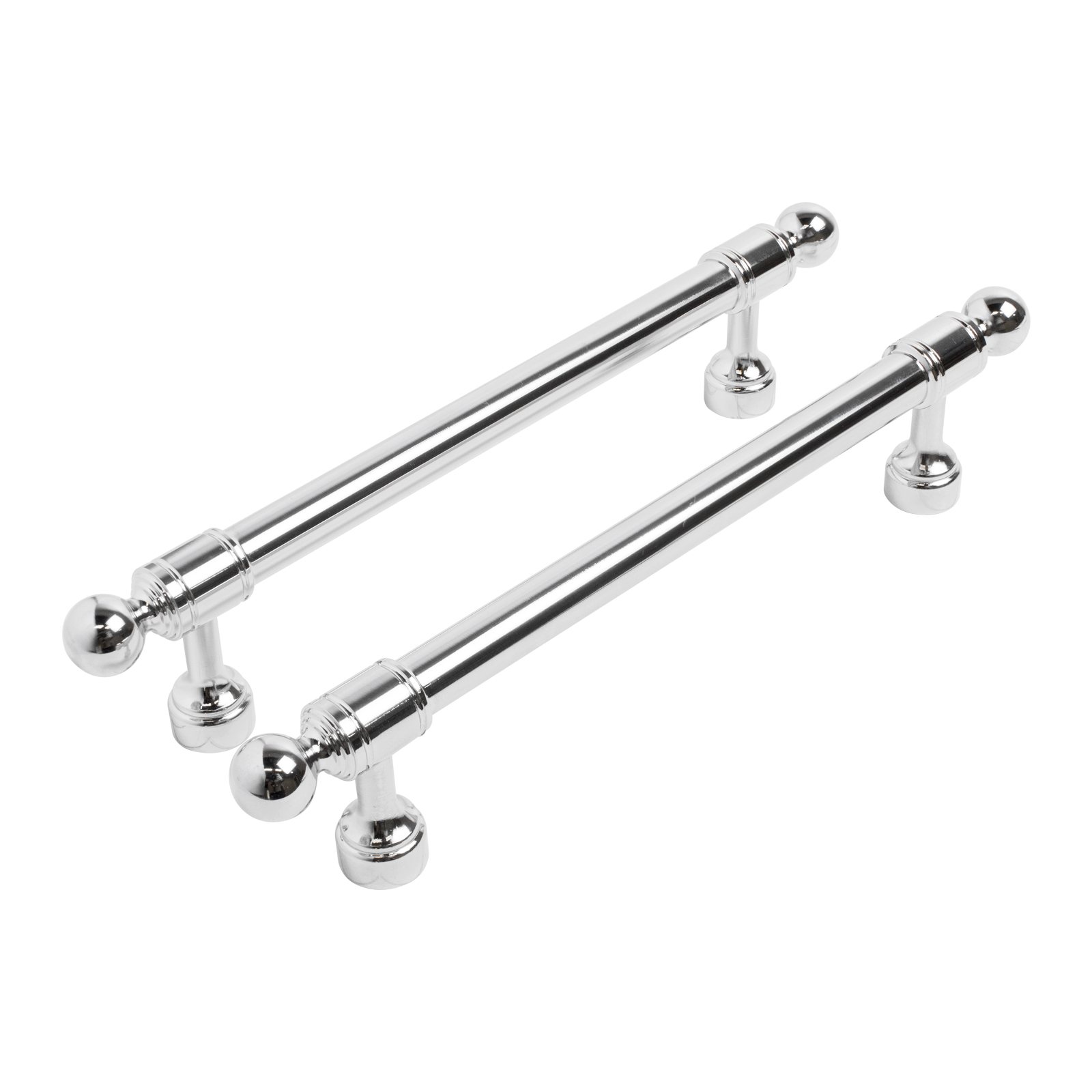 Ручка-скоба мебельная StahlBuro AP2306-128 2шт., CP хром