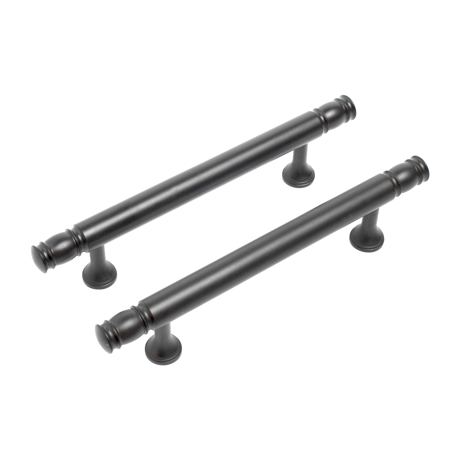 Ручка-скоба мебельная StahlBuro AP2311-96 2шт., BL матовый черный