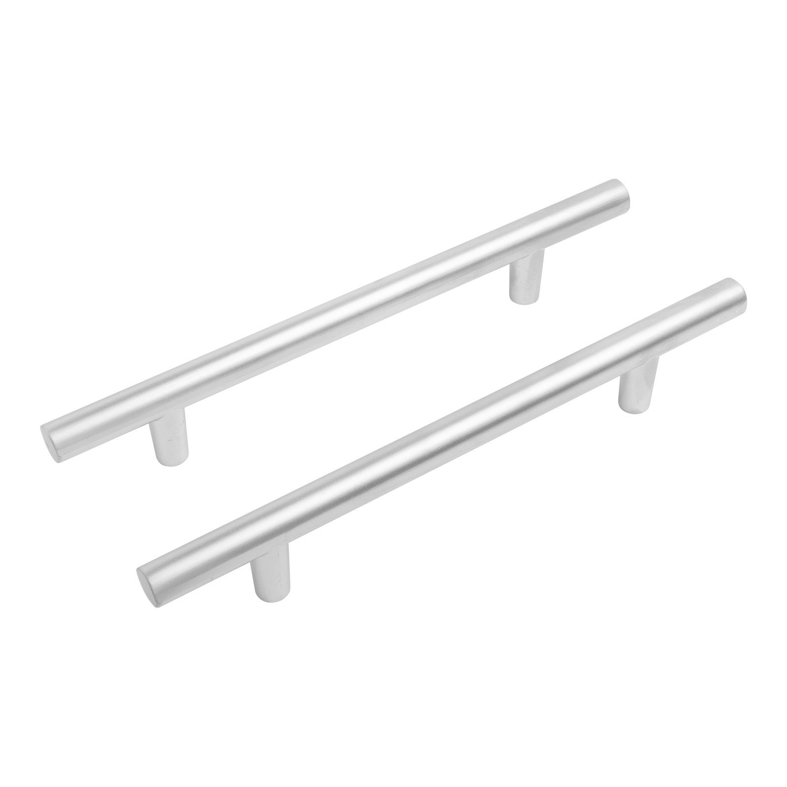 Ручка-скоба мебельная StahlBuro A8925-128 2шт., SC матовый хром