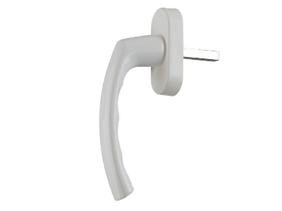 Ручка для пластиковых окон ЭЛИТ (WINSA) штифт 35 мм белая RAL-9016