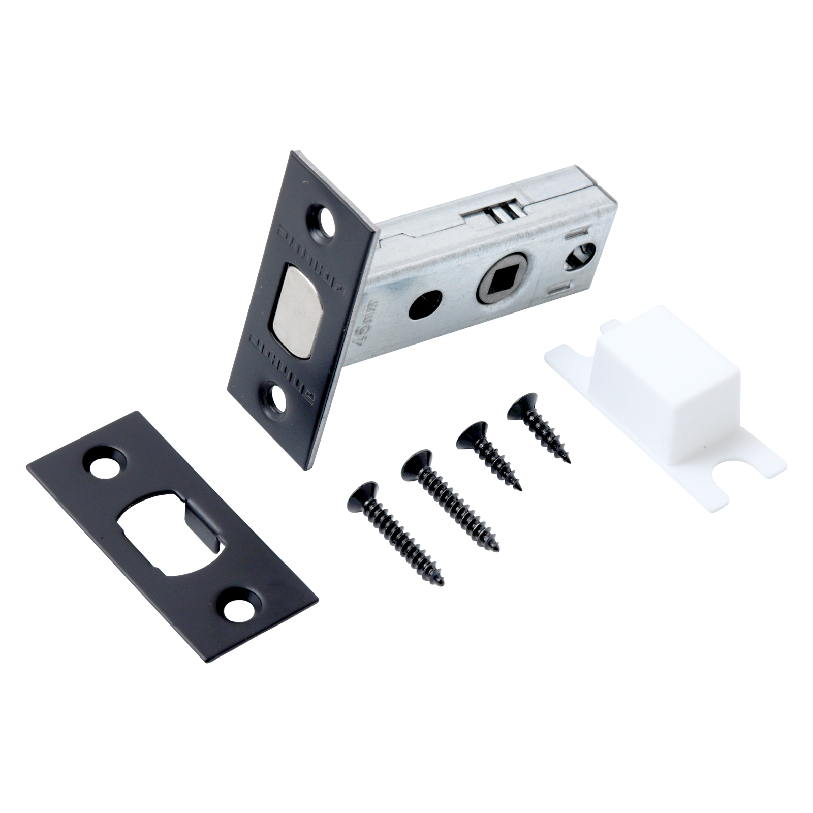 Задвижка АЛЛЮР АРТ LB45-6 BL матовый черный