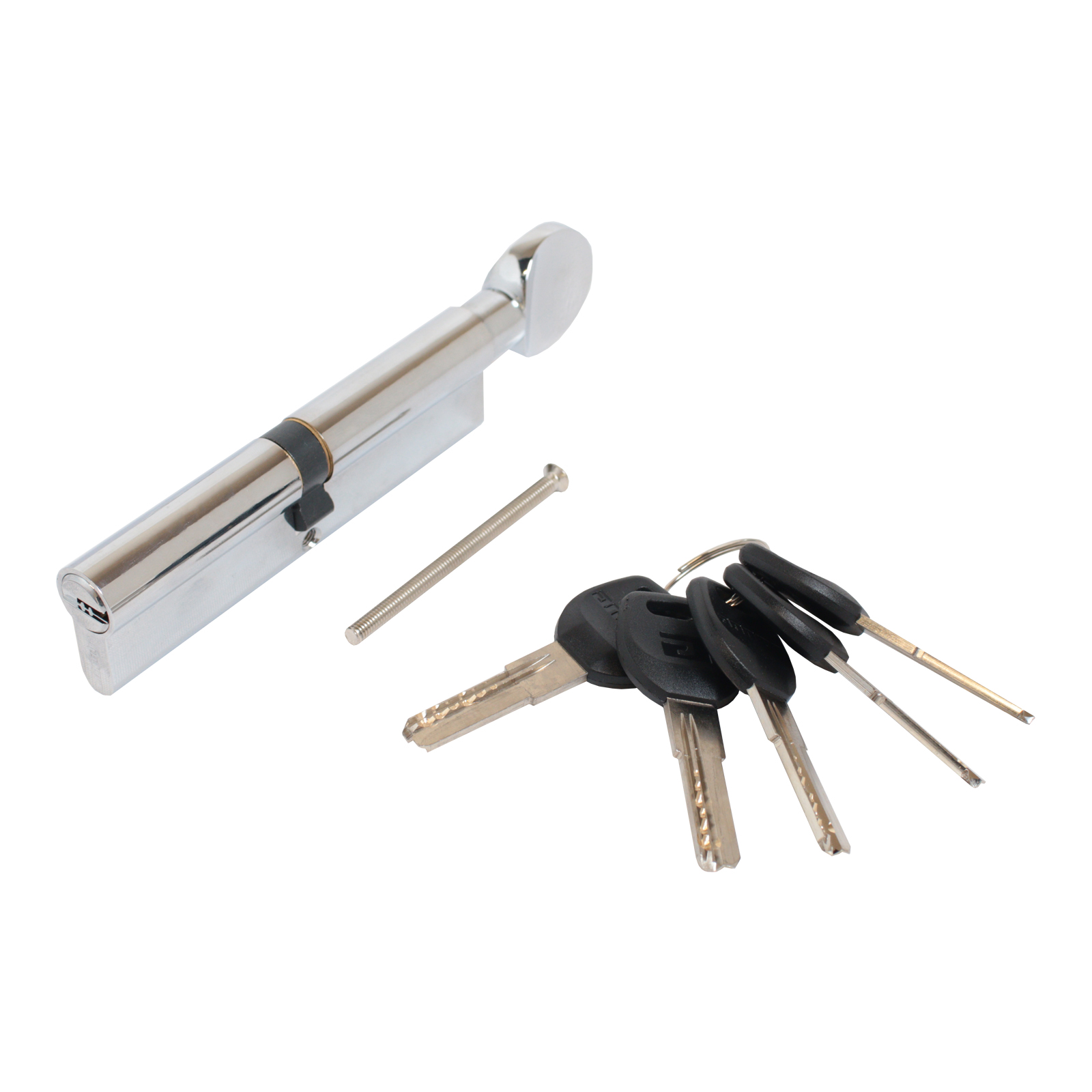 Цилиндровый механизм АЛЛЮР HD FG 120-5К CP[55Gх10х55](60x60G) хром перф.кл