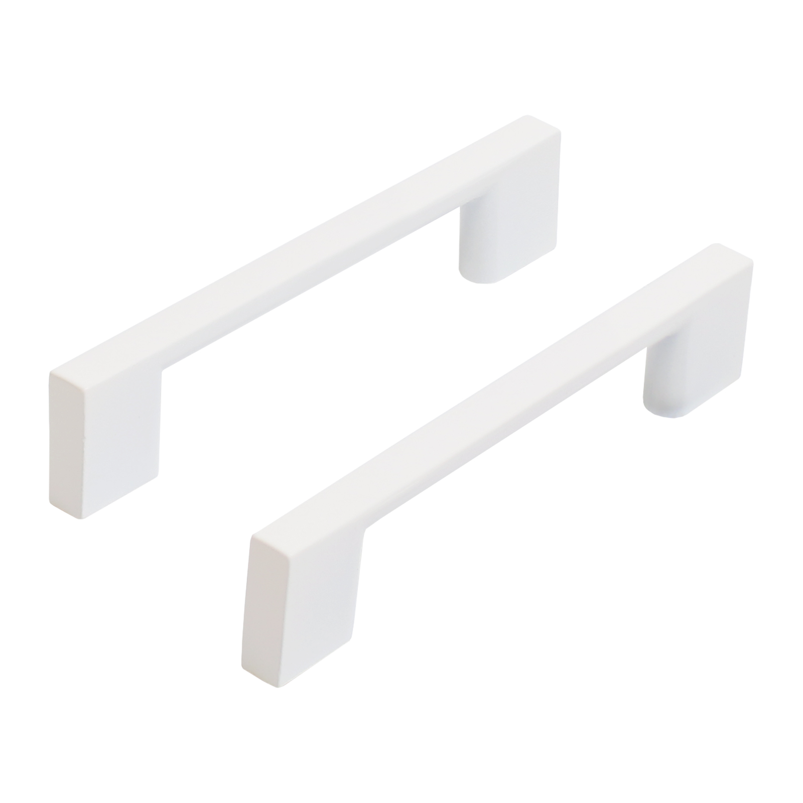 Ручка-скоба мебельная StahlBuro A302-96 2шт., W матовый белый