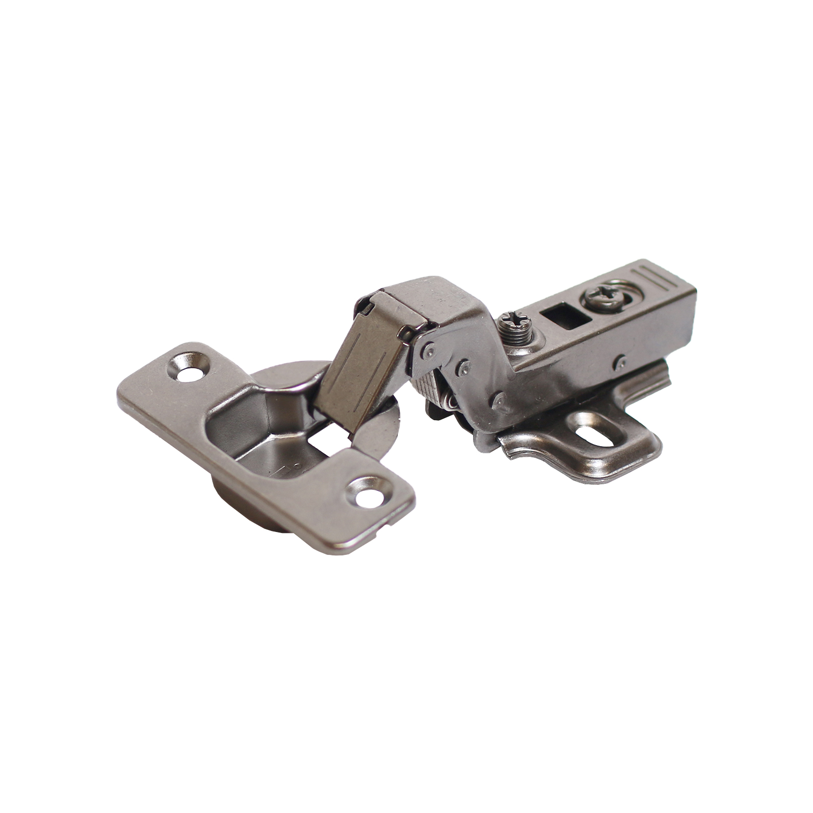 Петля мебельная внутренняя  с доводчиком StahlBuro 1111 Clip-On 2 шт., черная