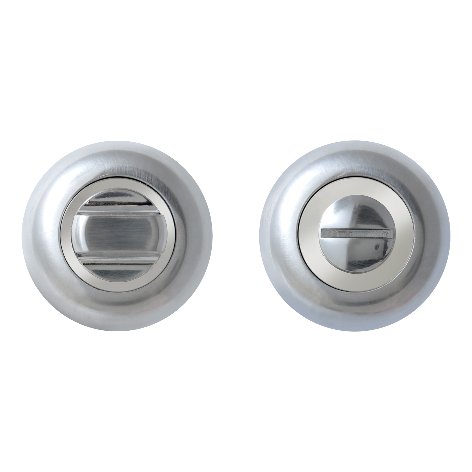 Сантехническая завертка к ручкам СТАНДАРТ P-BK-R1 SN/CP мат.никель/хром