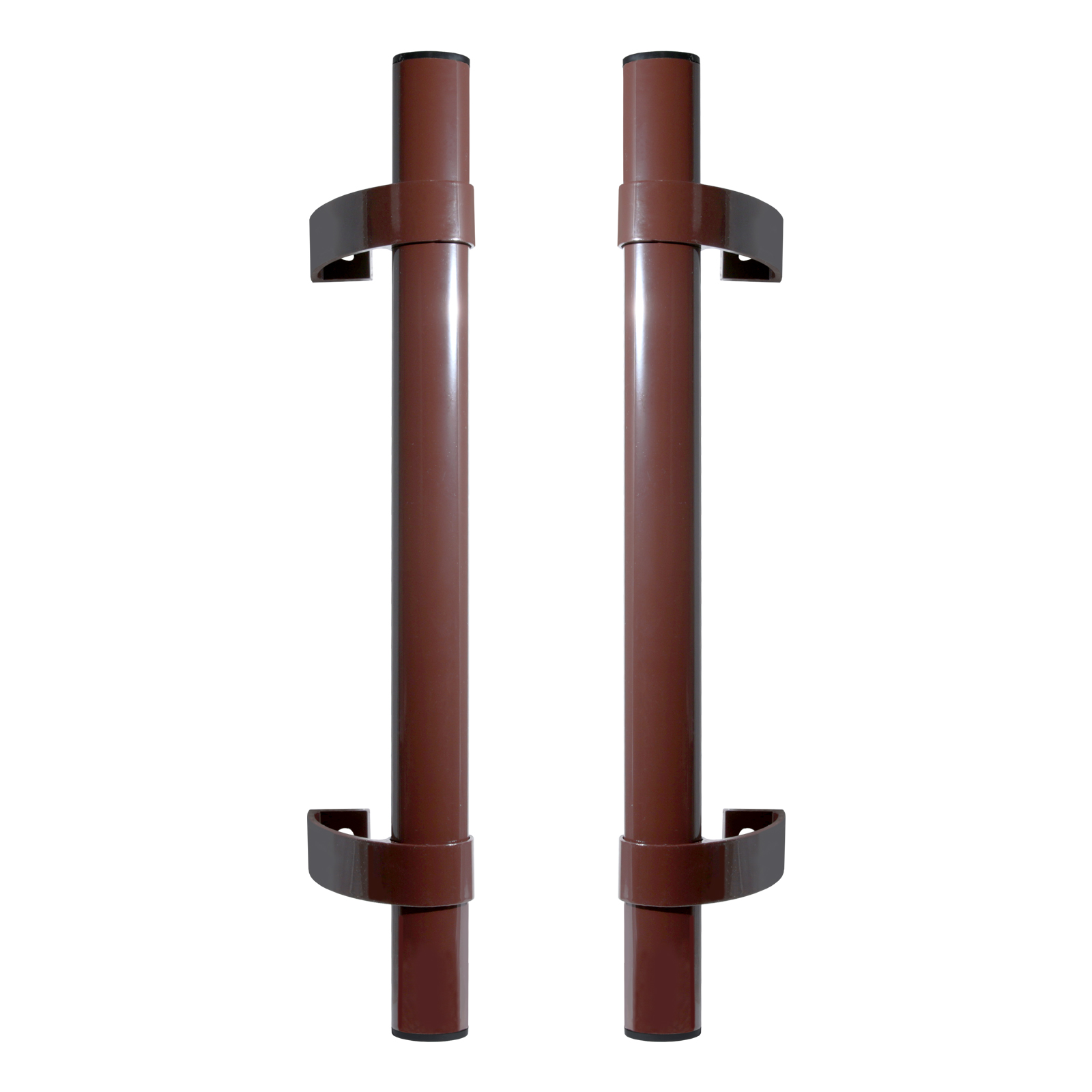 Ручка скоба БУЛАТ РС-03.500.8017 коричневый