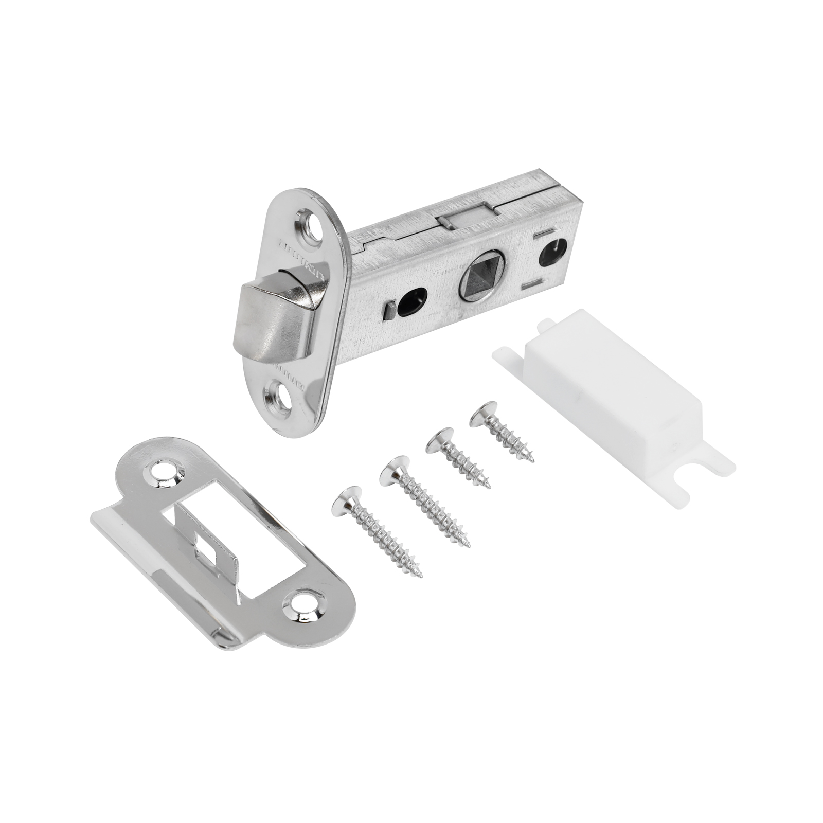 Защёлка АЛЛЮР АРТ L45-8-R CP хром