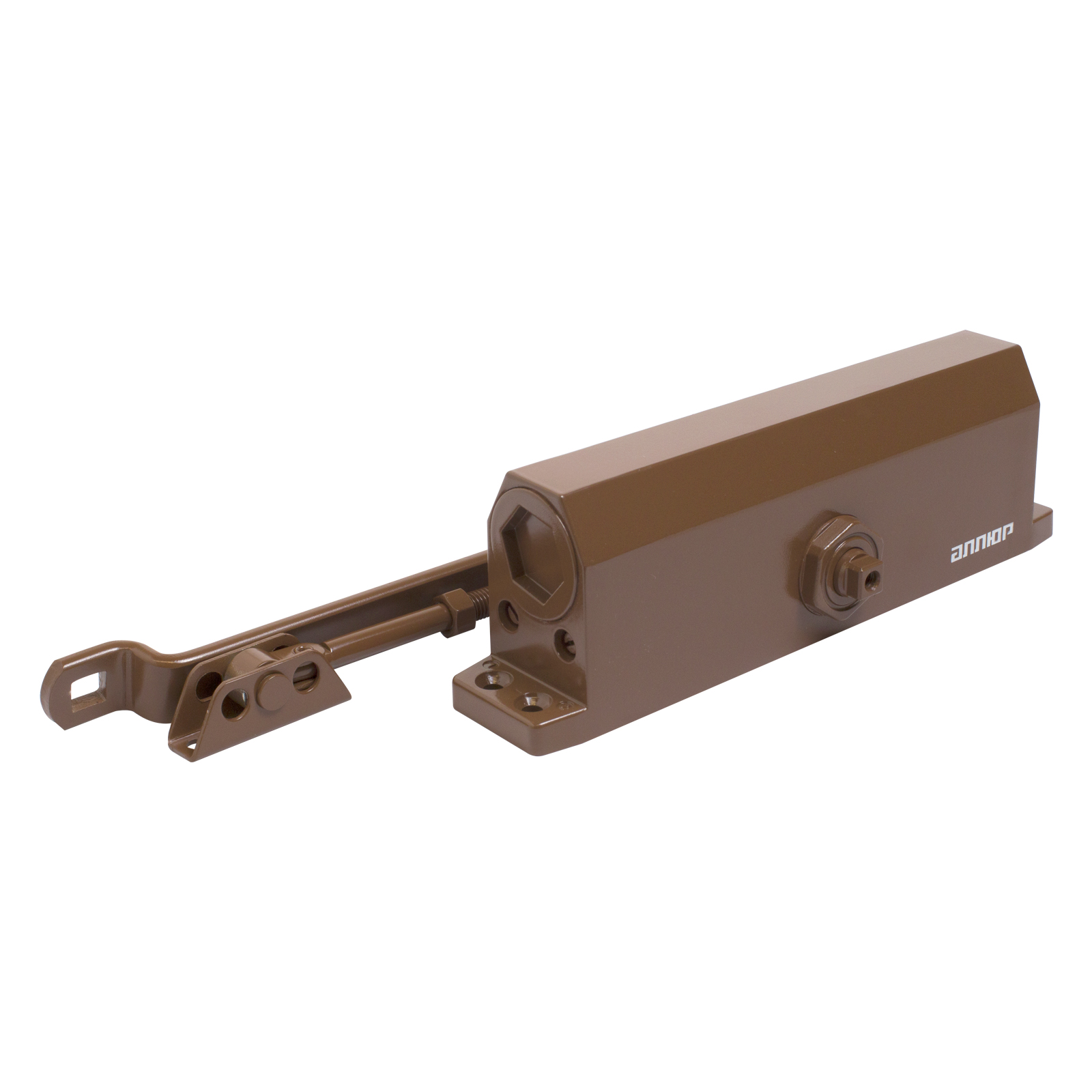 Доводчик дверной АЛЛЮР COMFORT ДД 229/5-7 A-C (до 150 кг) коричневый