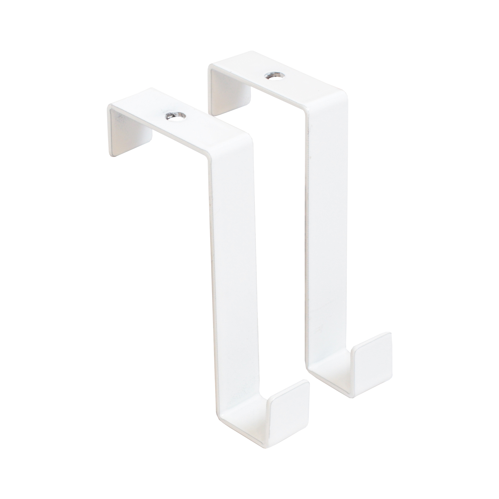 Крючок на дверь АЛЛЮР КДН-2 (20х40) белый