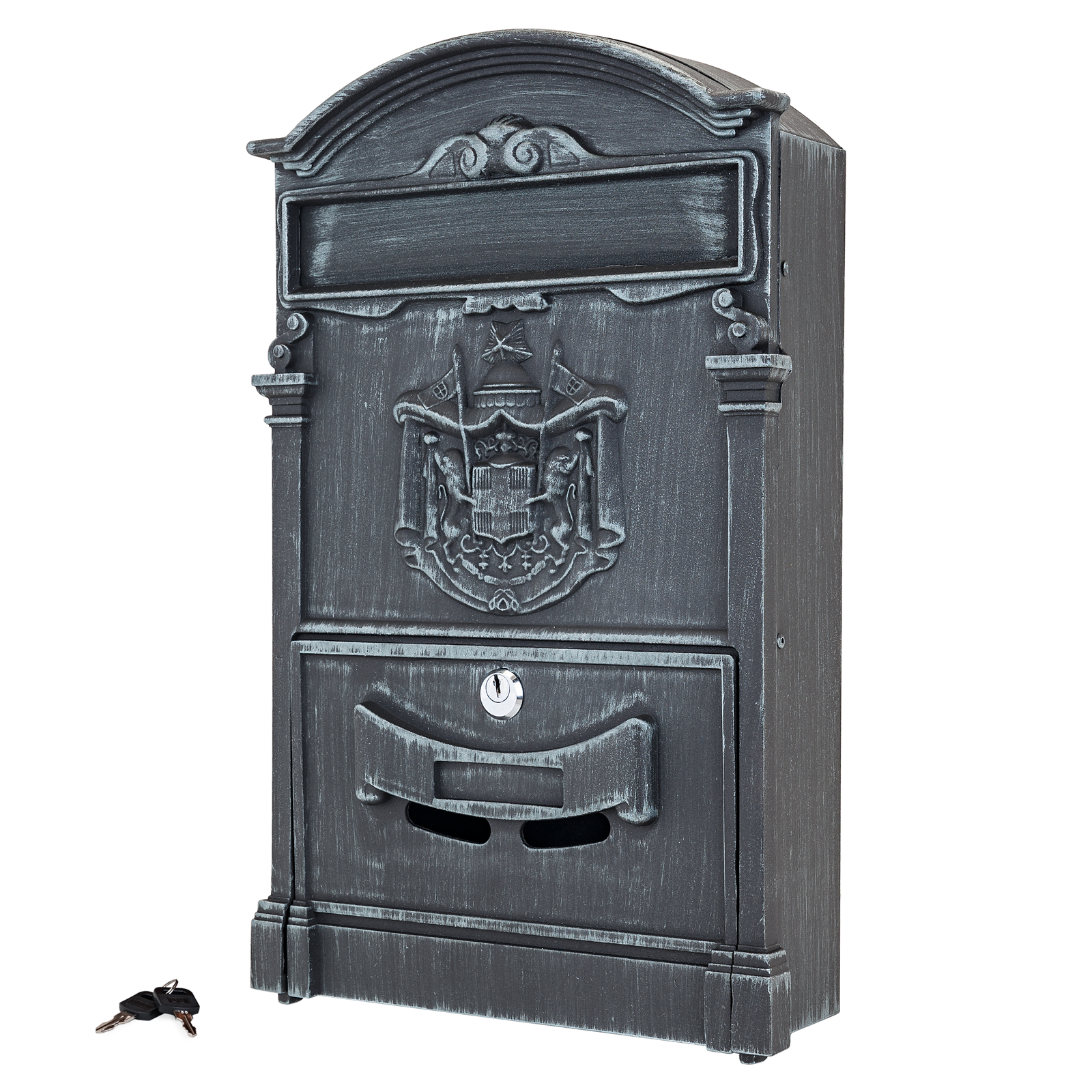 Ящик почтовый индивидуальный №4010В зелёная патина