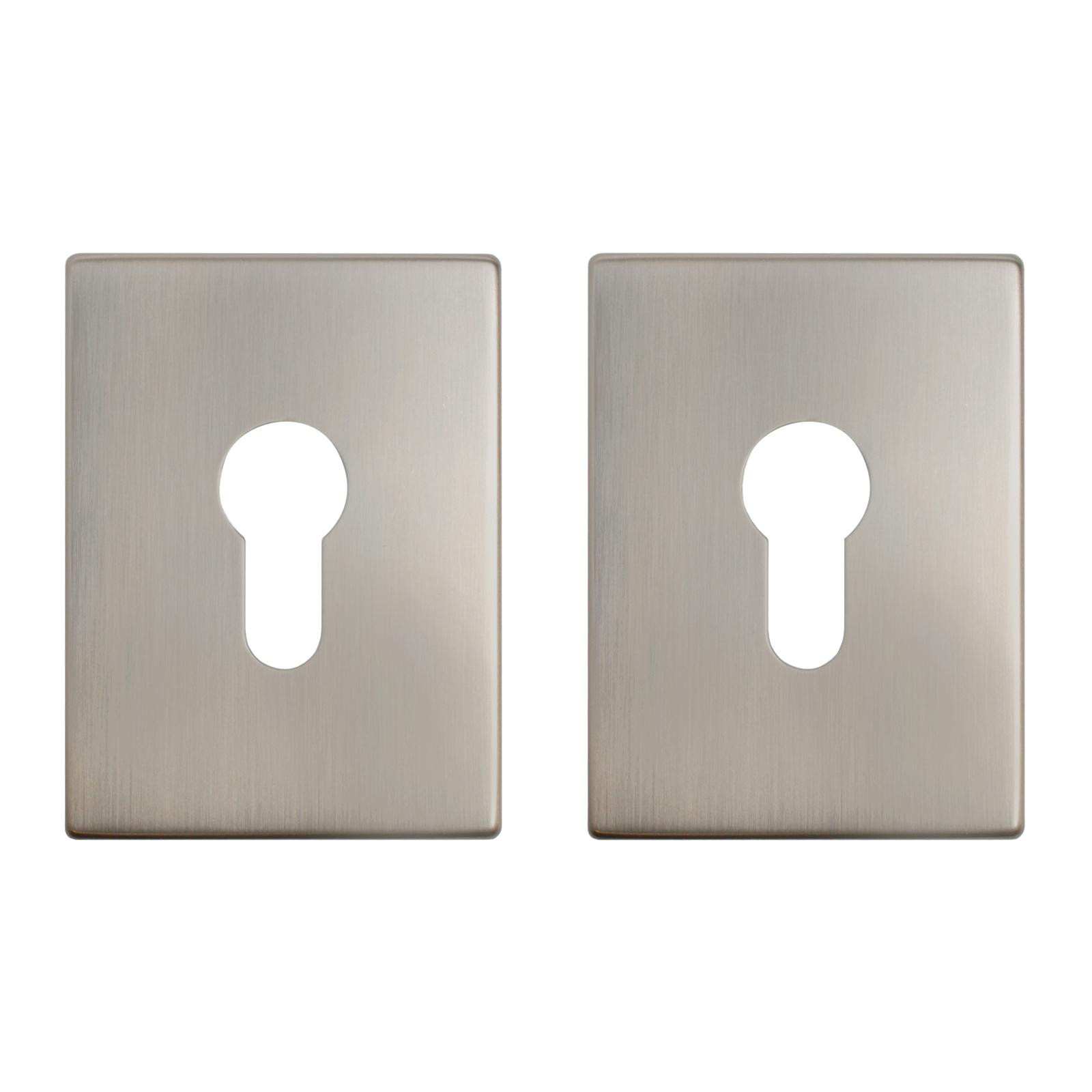 Накладка для ц/м (пара) БУЛАТ НДЦ 02.08 ФЕРОНА матовый никель