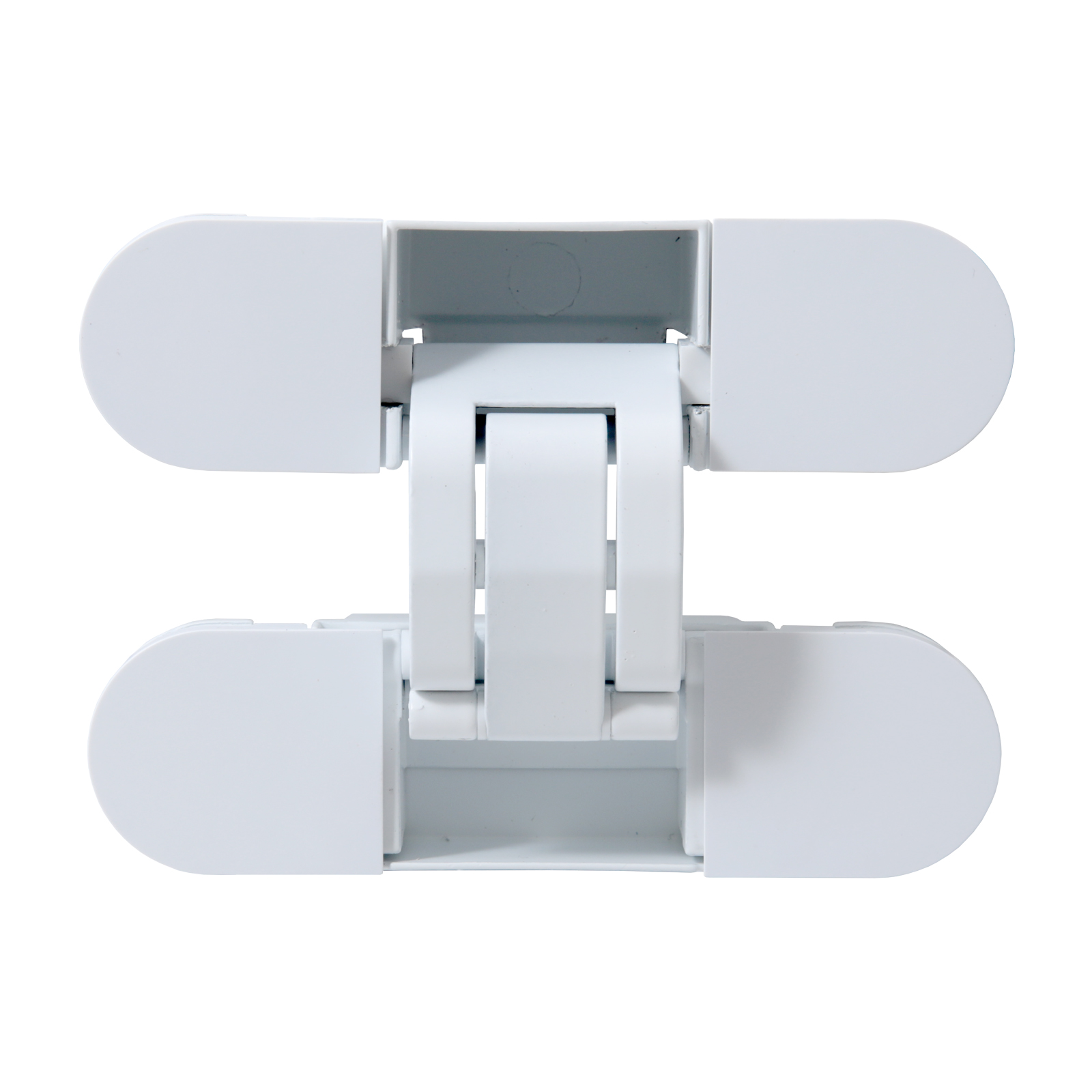 Петля дверная АЛЛЮР АРТ 110*30 3D матовый белый RAL 9016