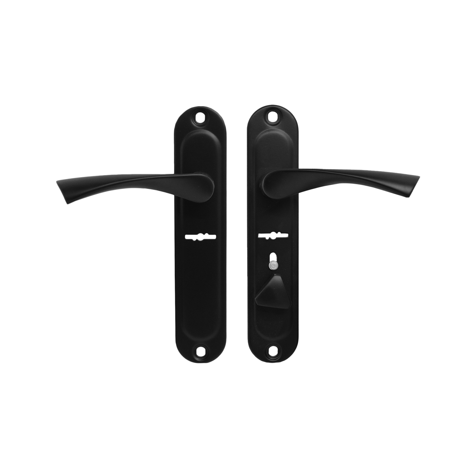 Комплект ручек АЛЛЮР 03S BL L лев