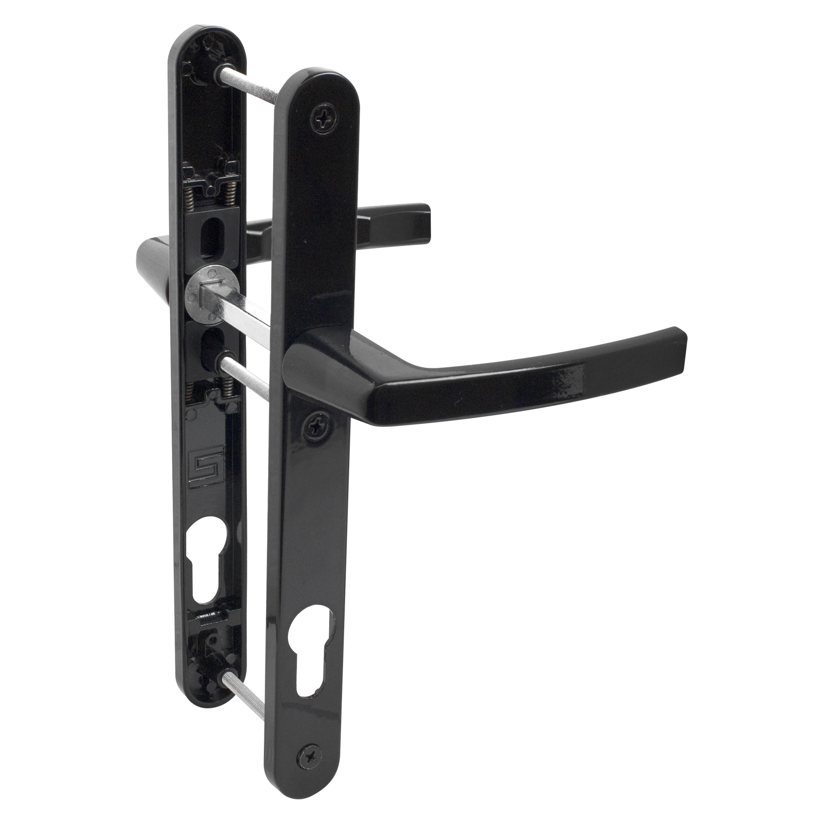 Ручка на планке БУЛАТ РФ 92.25.02.9005 УРАЛ черный