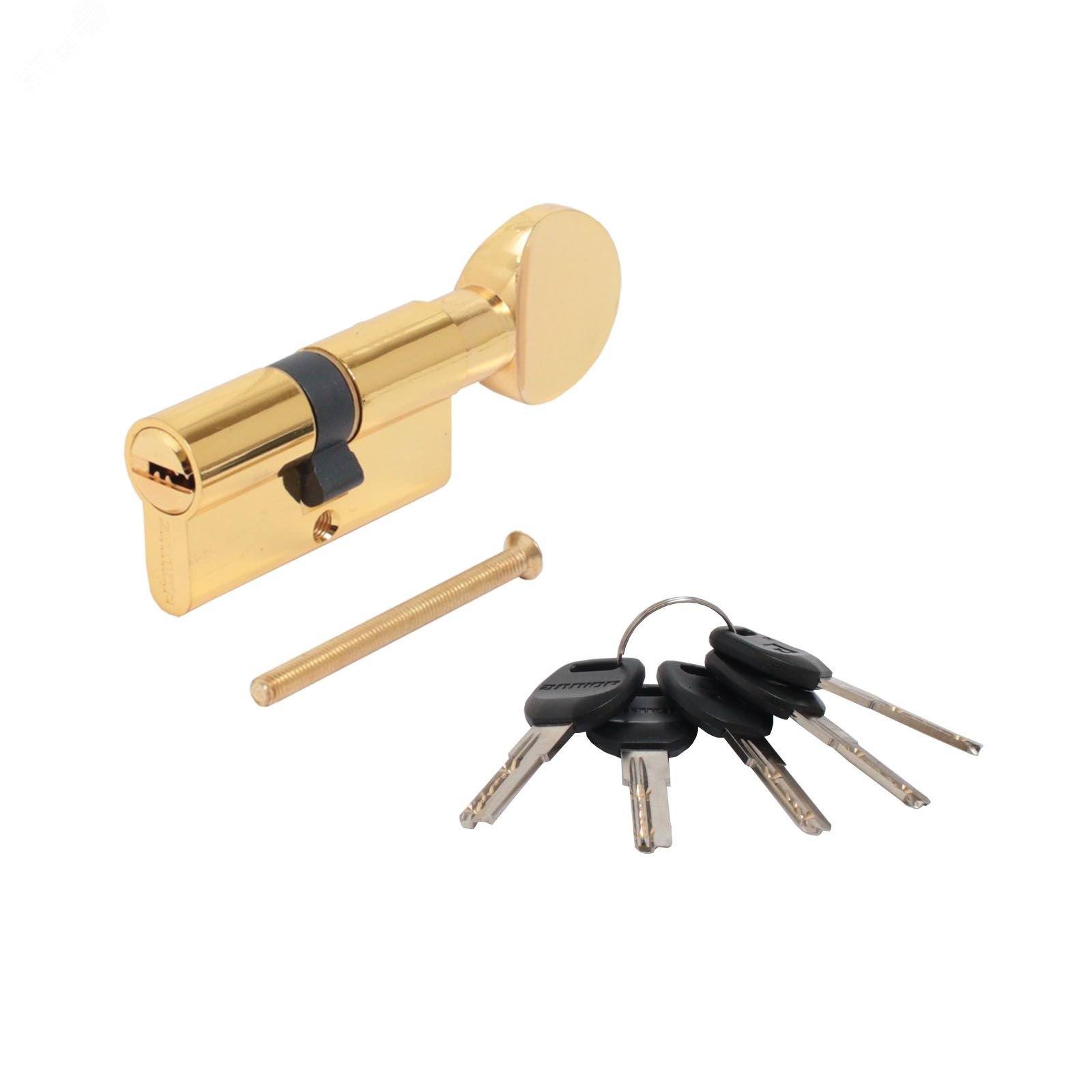 Изображение товара Цилиндровый механизм АЛЛЮР HD FG 60-5К BP латунь для замков высока безопасность