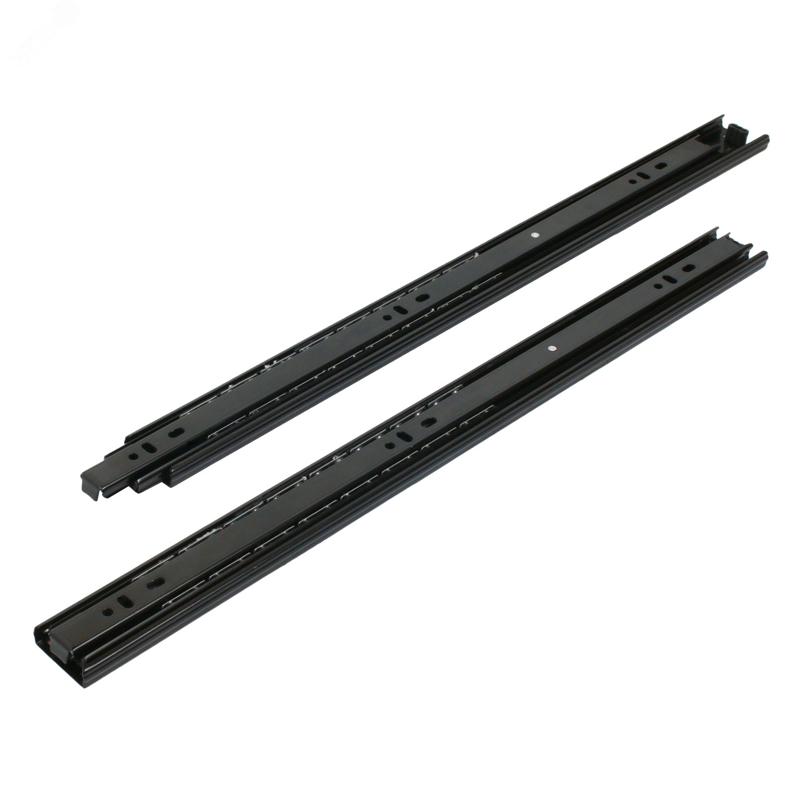 Изображение товара Направляющие шариковые StahlBuro 35-450 /18 черный 2 шт для мебели