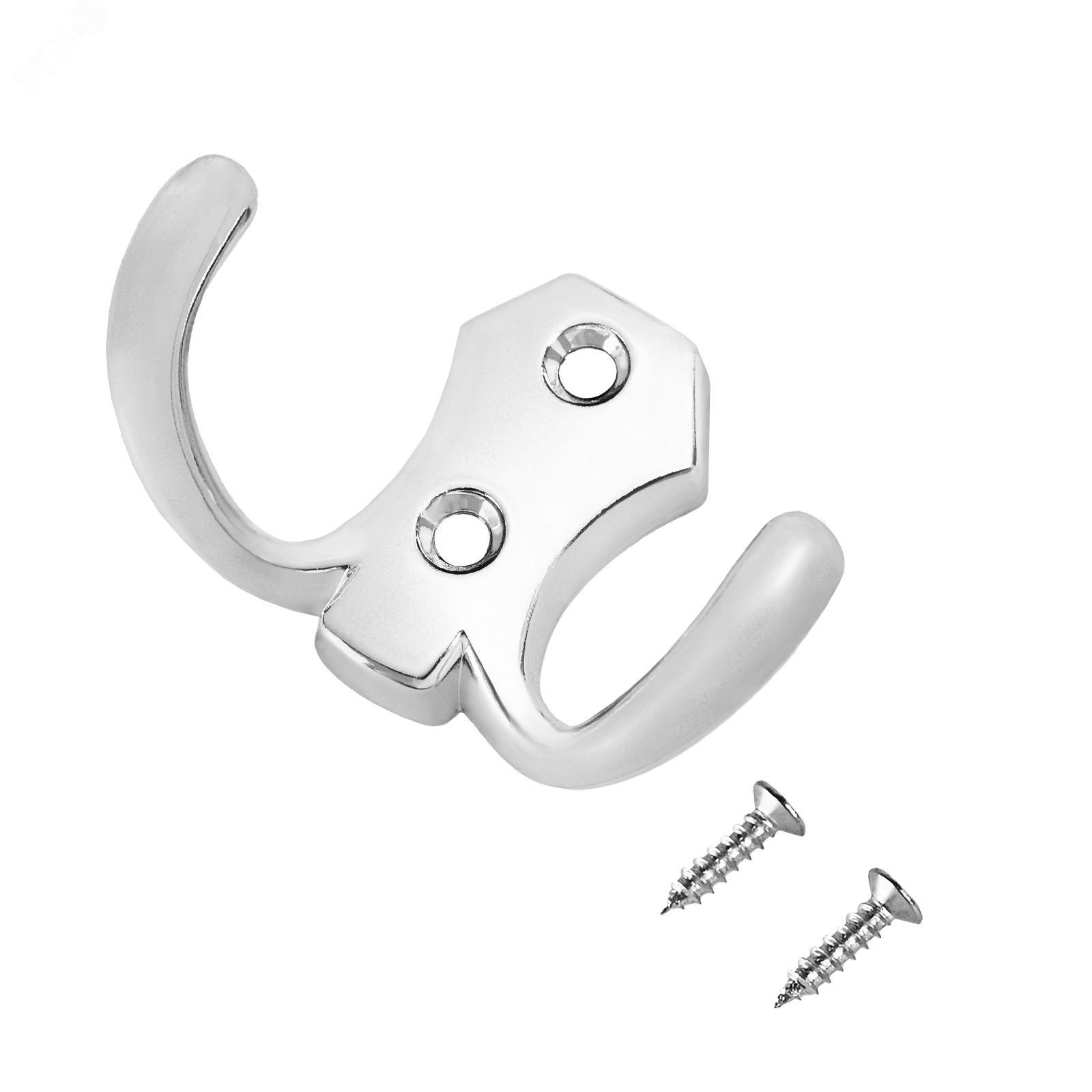 Изображение товара Крючок-вешалка StahlBuro 306 B CP хром (шт) надежное крепление для одежды и аксессуаров