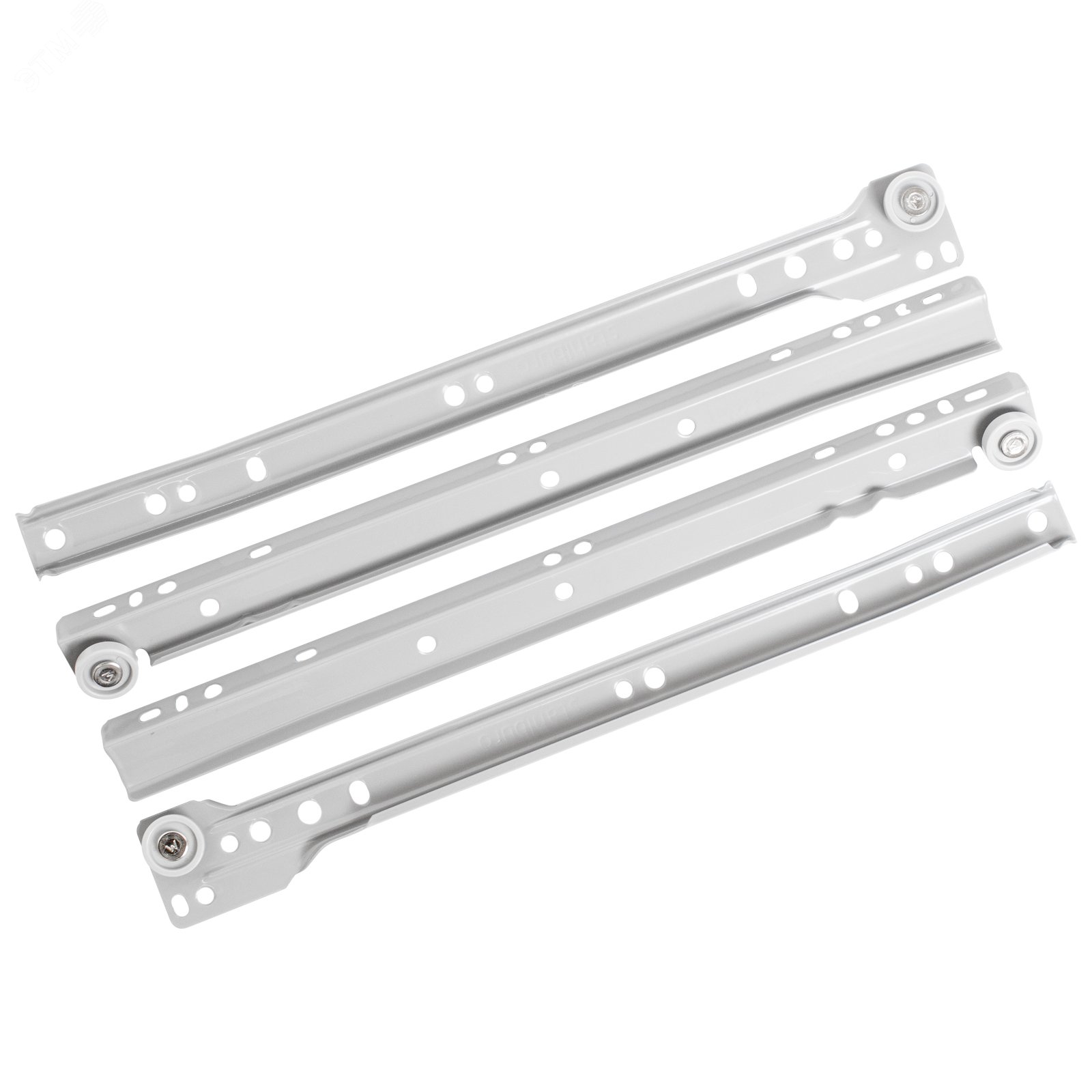 Изображение товара Роликовые направляющие StahlBuro 300/0,8 мм серый для ящиков