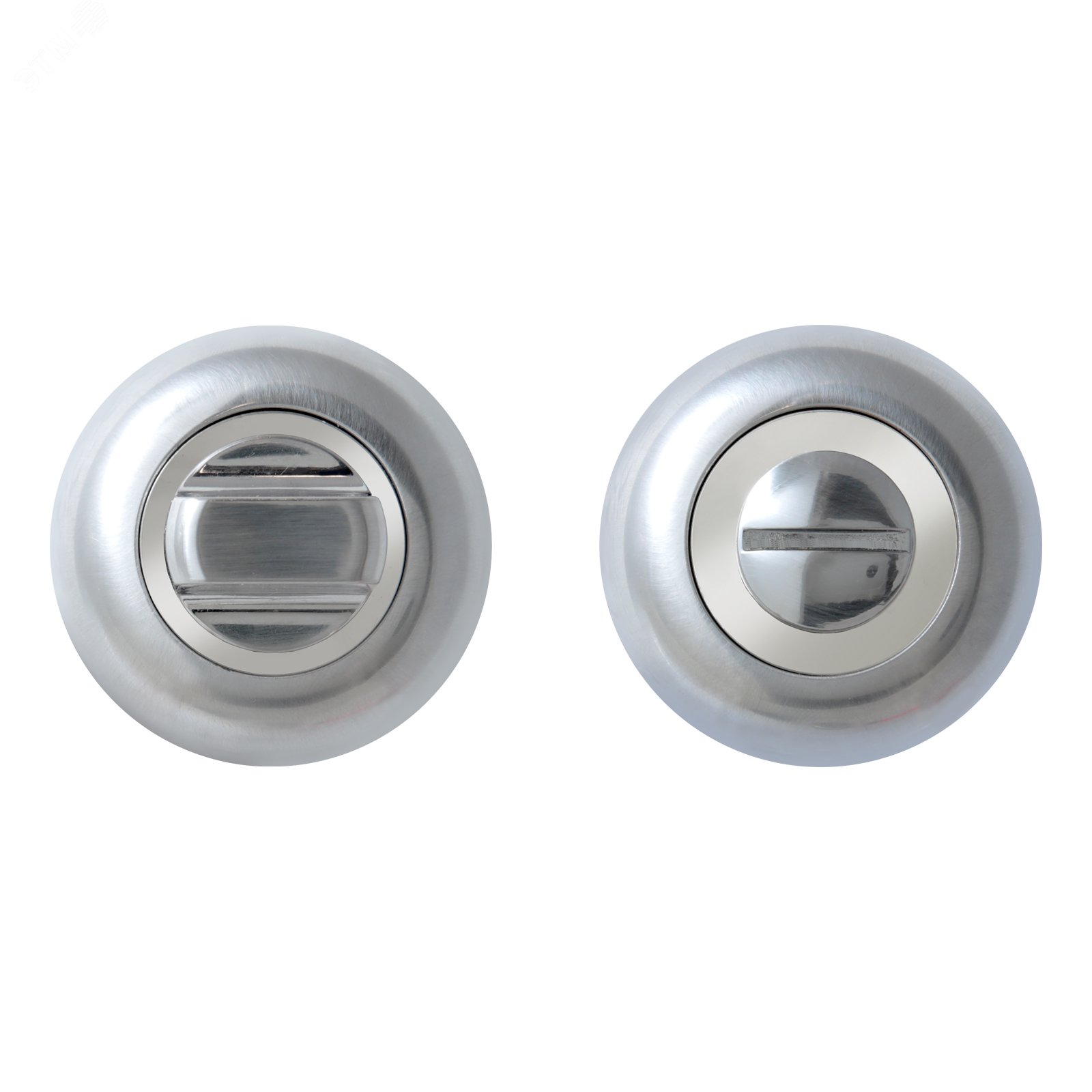 Изображение товара Комплект сантехнической завертки к ручкам Круглый фиксатор для замков и задвижек