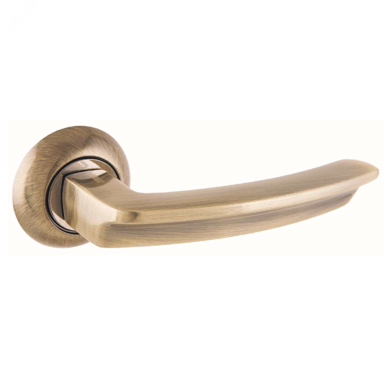 Изображение товара Ручка на круглой накладке АЛЛЮР АРТ ВЕРНЕР AB (1100) старая бронза