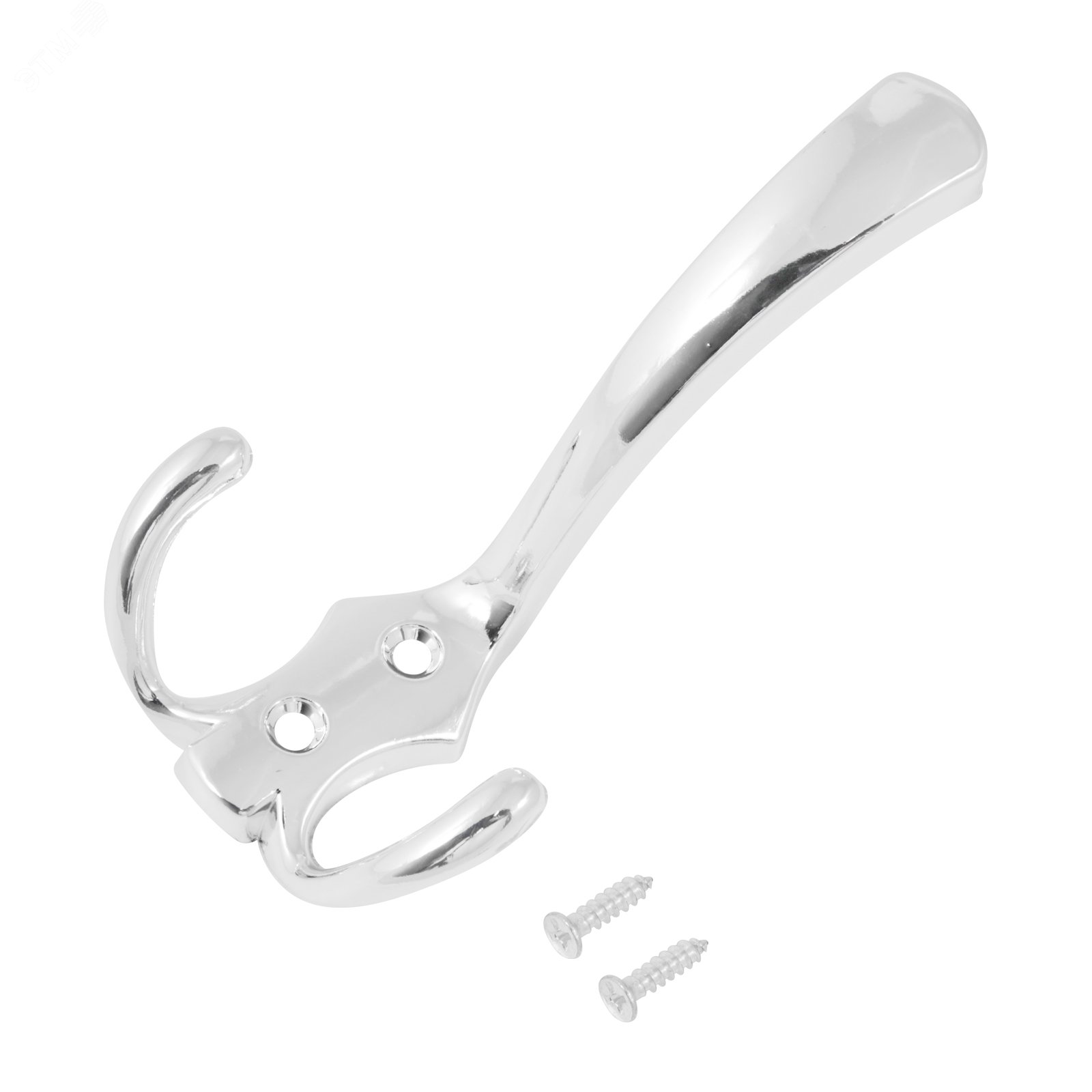 Изображение товара Крючок-вешалка StahlBuro 306 А CP хром надежный аксессуар для организации пространства