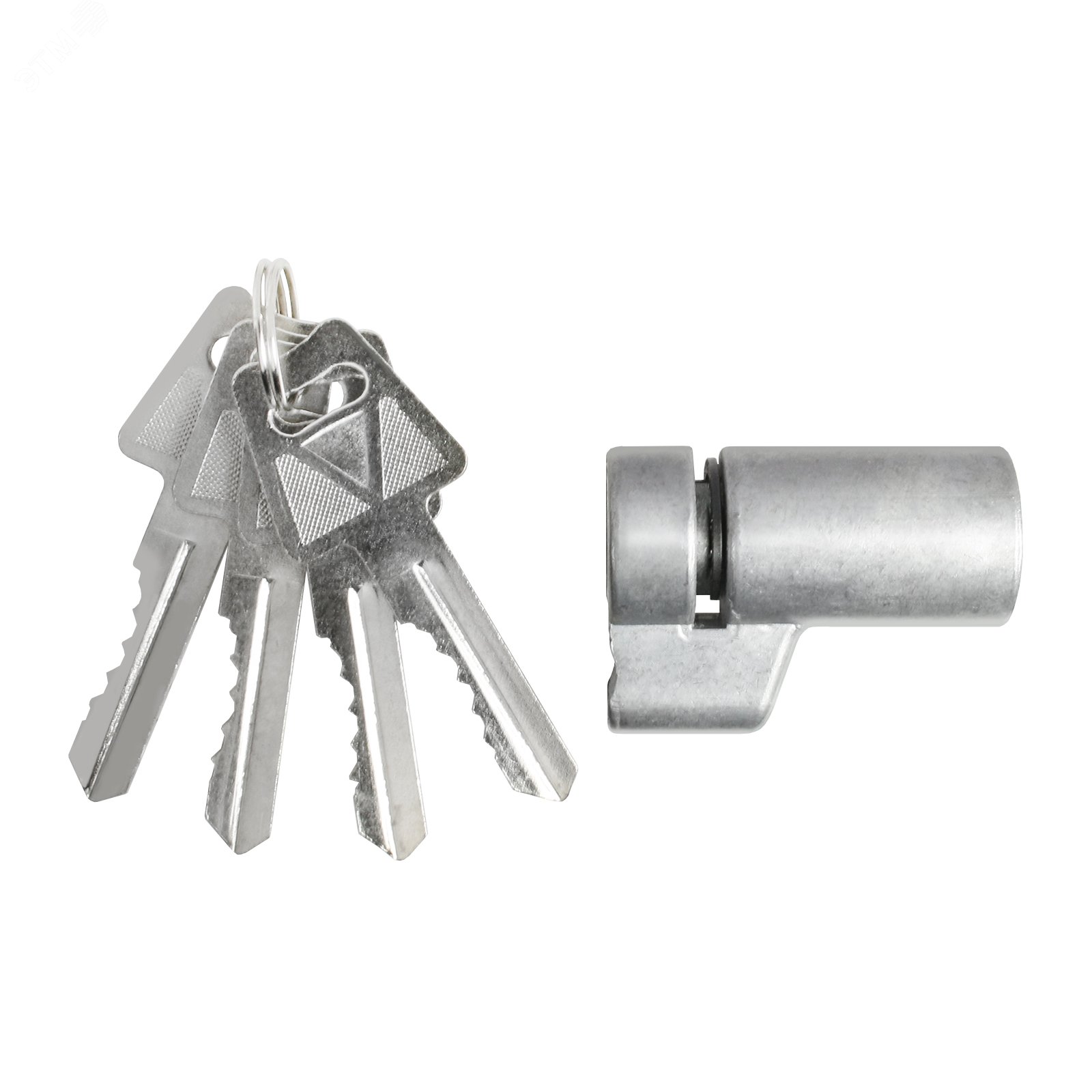 Изображение товара Механизм цилиндровый для накладных замков АЛЛЮР ЗН1-4 хром