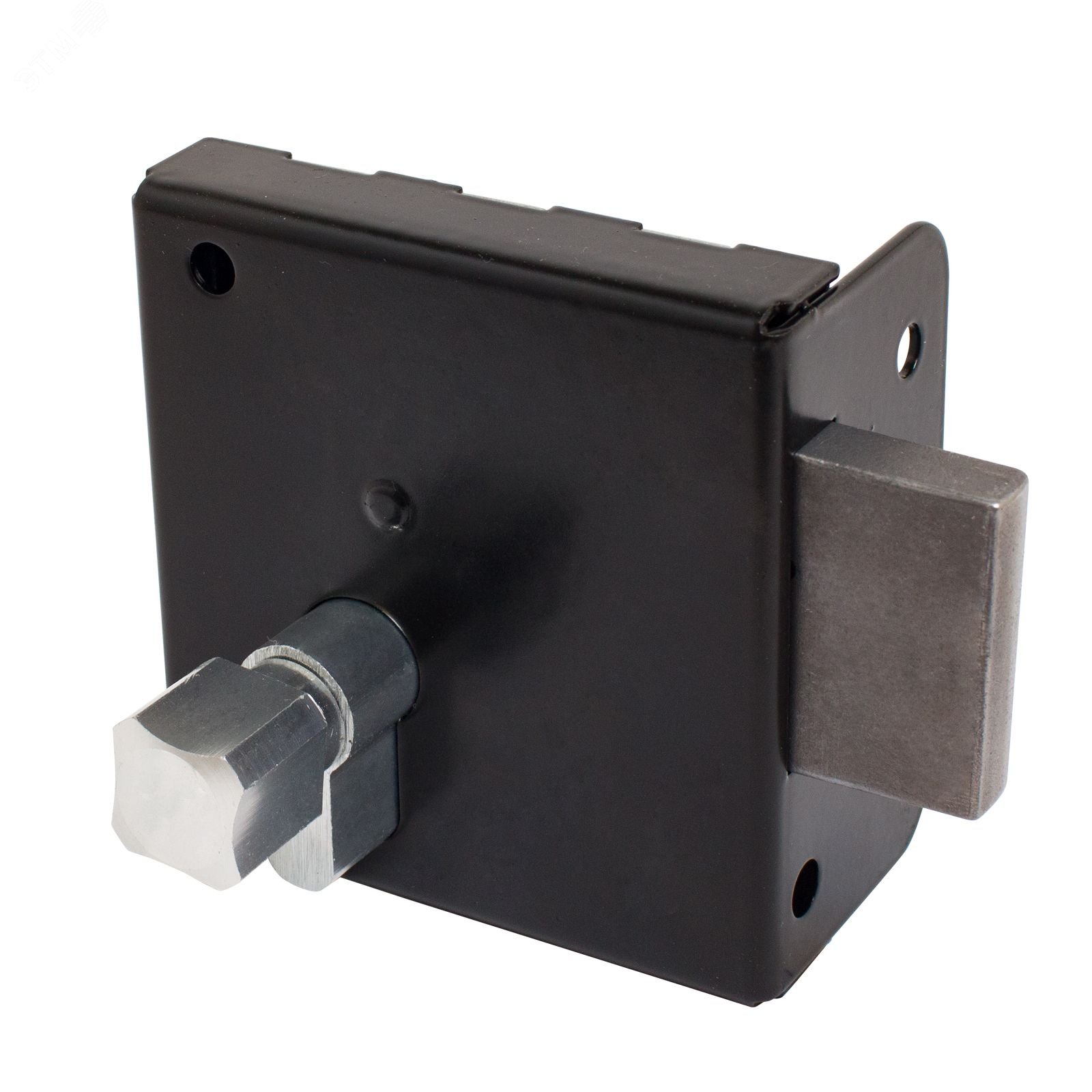 Изображение товара Замок накладной Птимаш ЗН1-1 черный (шт)